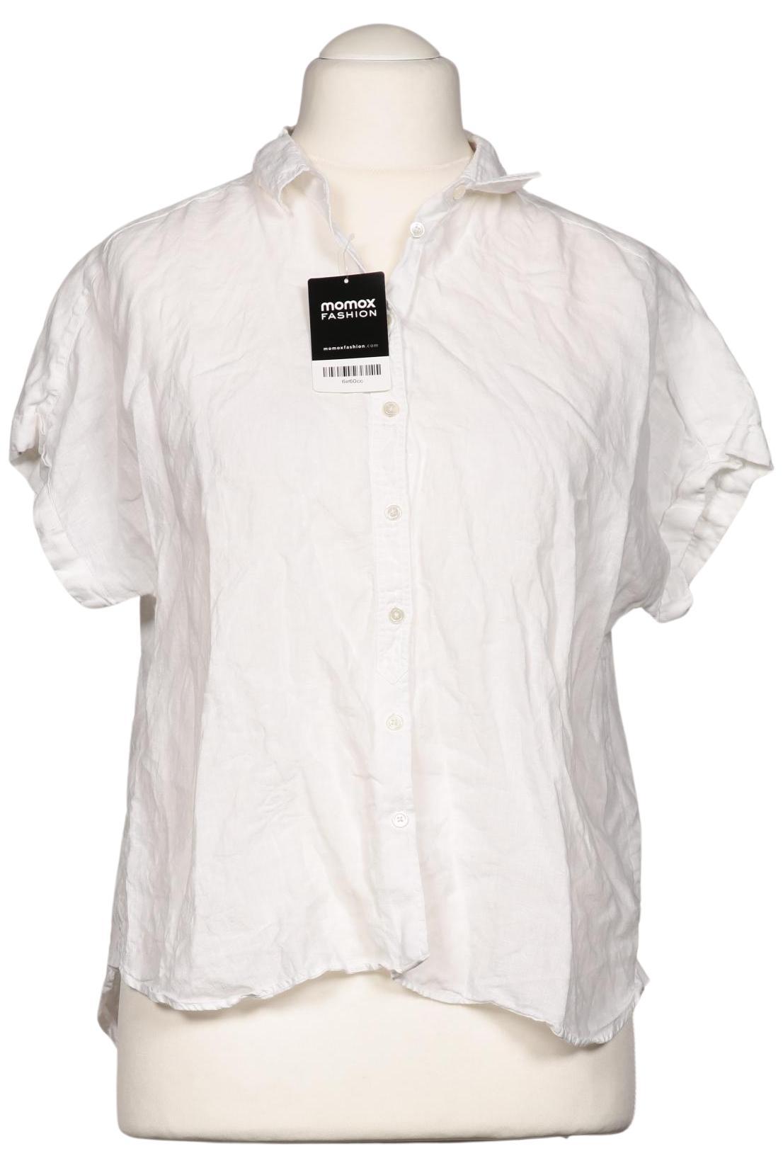 

Massimo Dutti Damen Bluse, weiß, Gr. 42