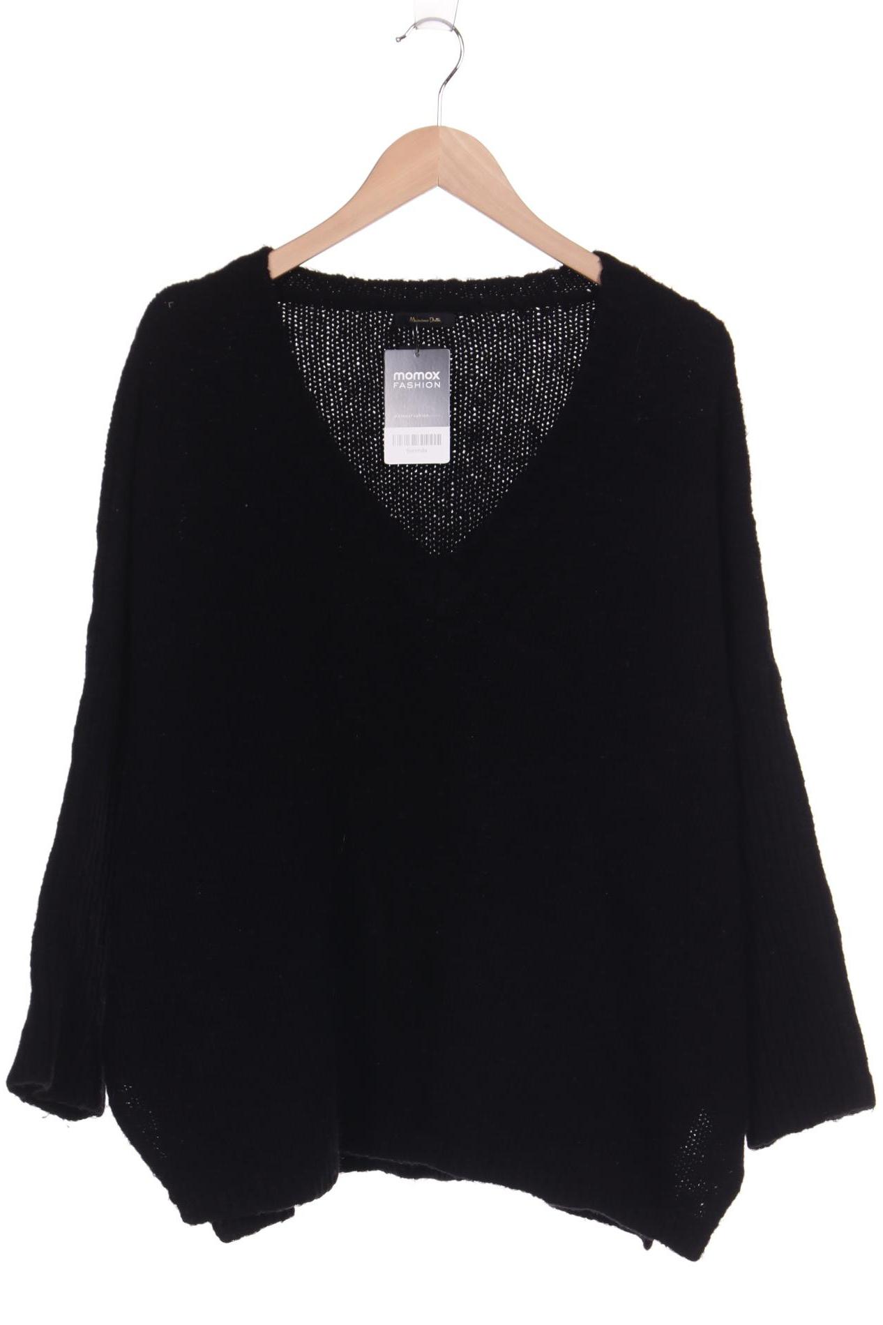 

Massimo Dutti Damen Pullover, schwarz