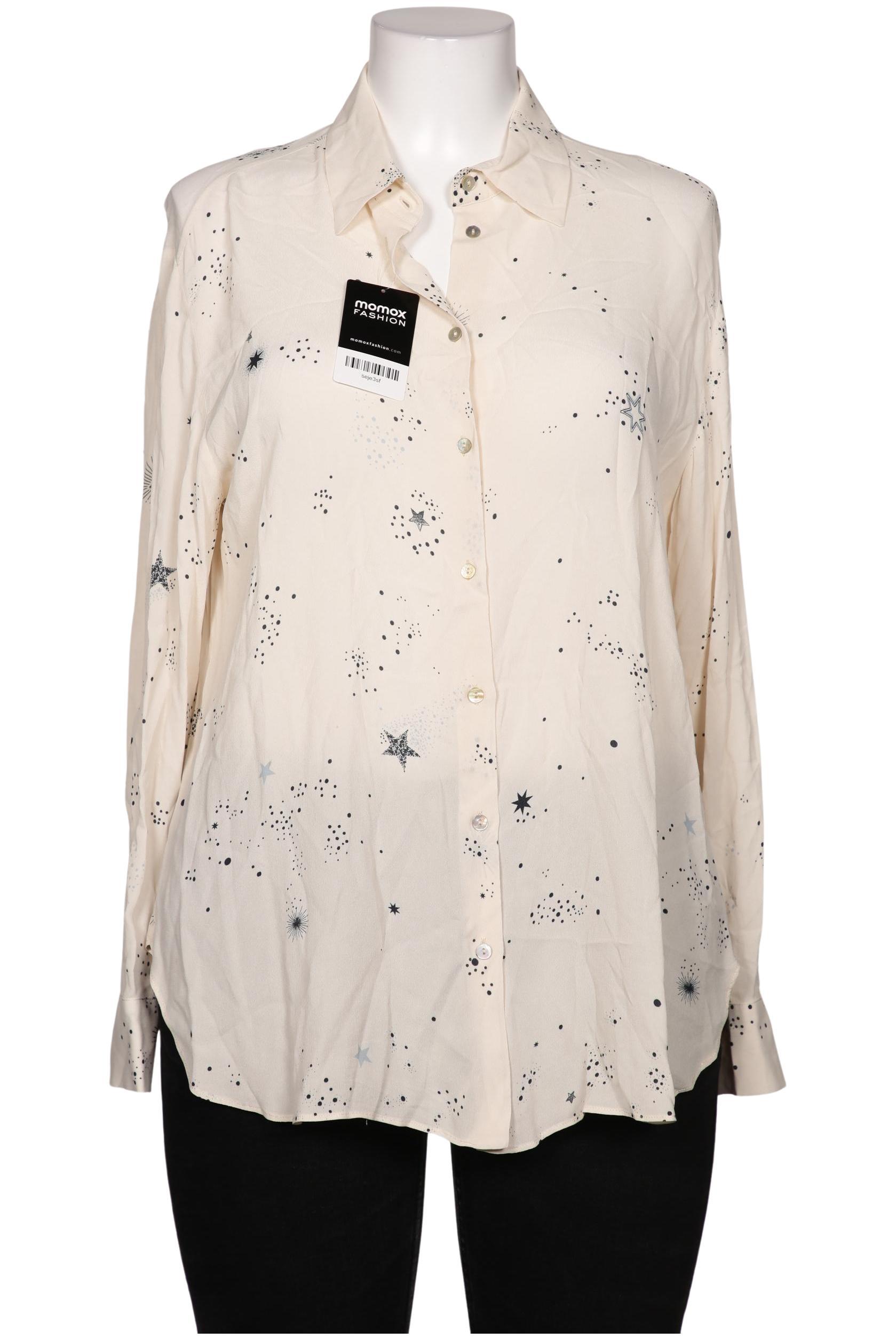 

Massimo Dutti Damen Bluse, cremeweiß, Gr. 38