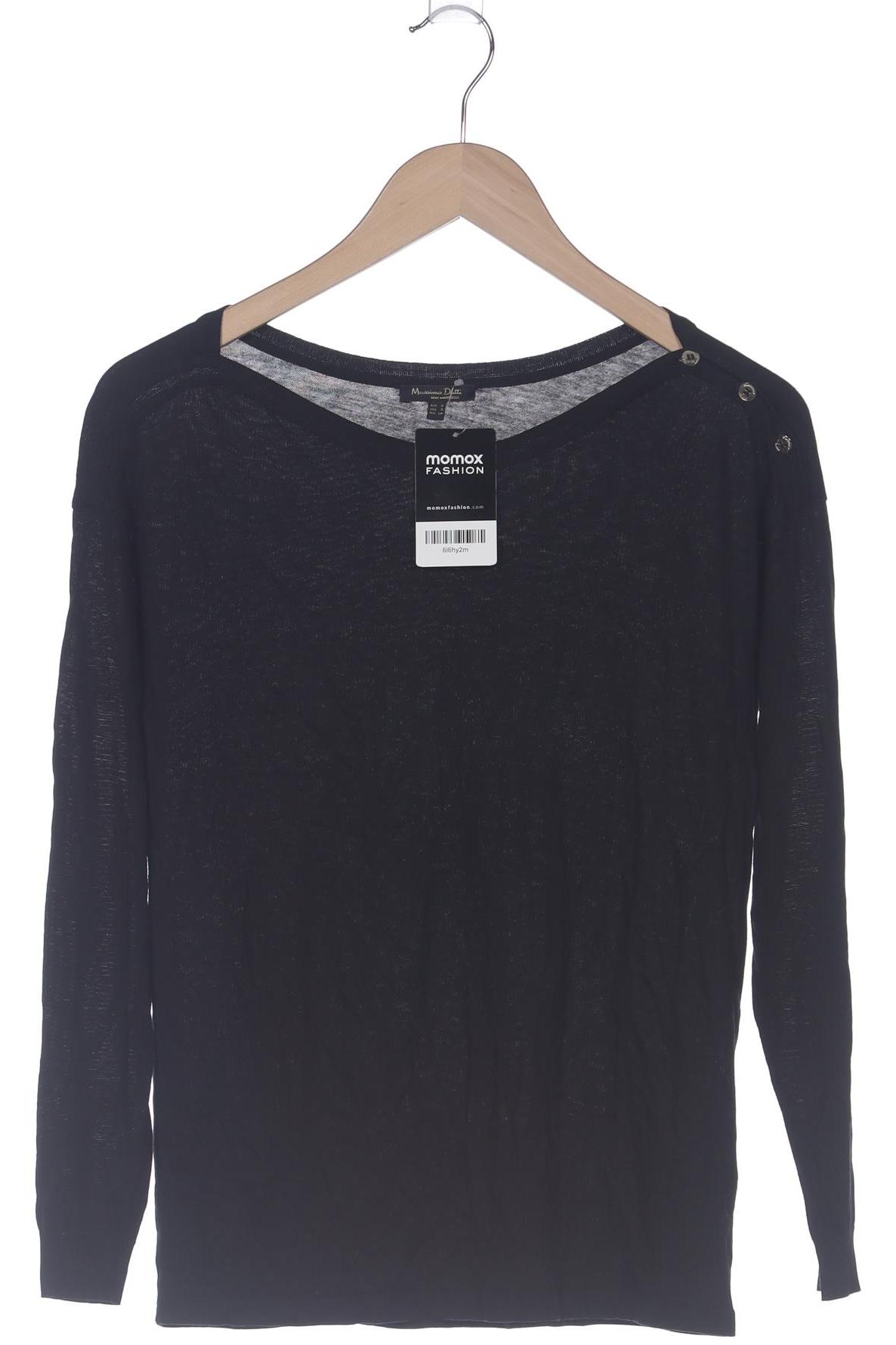 

Massimo Dutti Damen Pullover, schwarz, Gr. 36