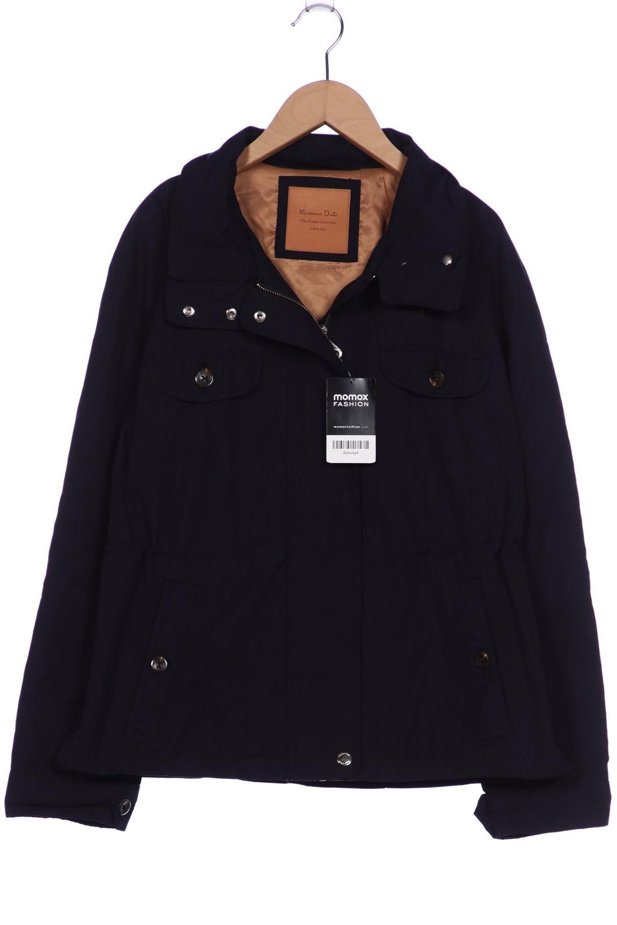 

Massimo Dutti Damen Jacke, marineblau, Gr. 42