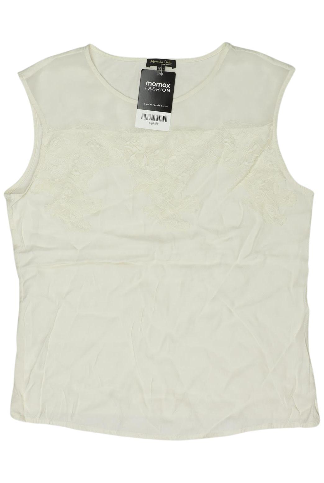 

Massimo Dutti Damen Top, cremeweiß, Gr. 36