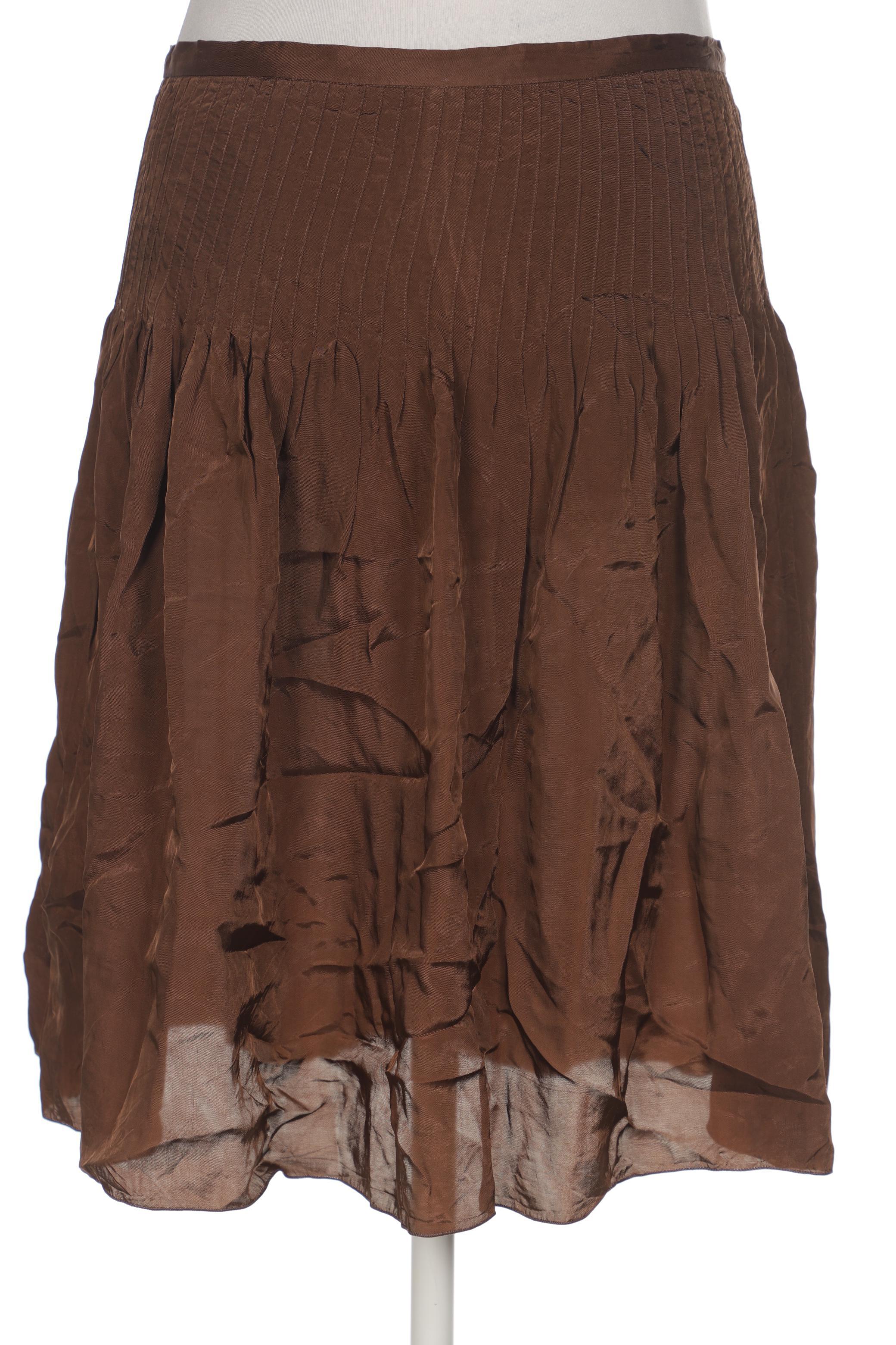 

Massimo Dutti Damen Rock, braun, Gr. 42