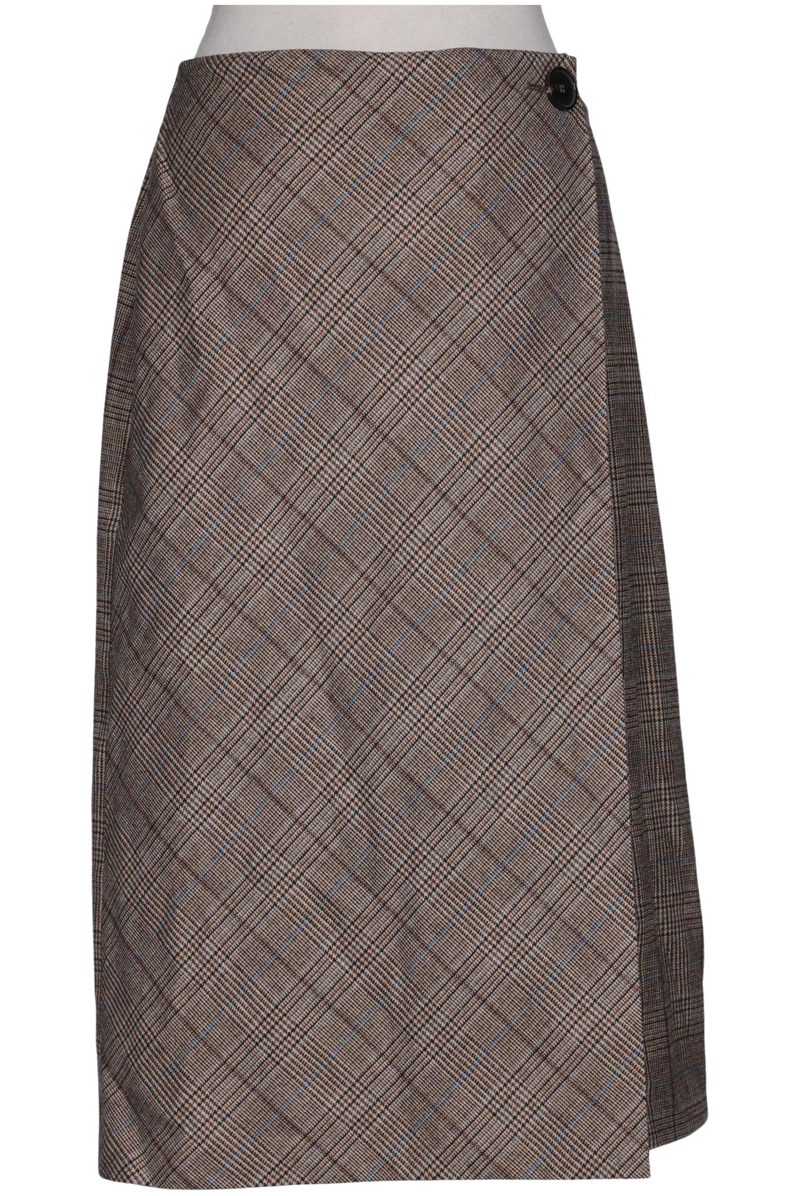 

Massimo Dutti Damen Rock, braun, Gr. 40