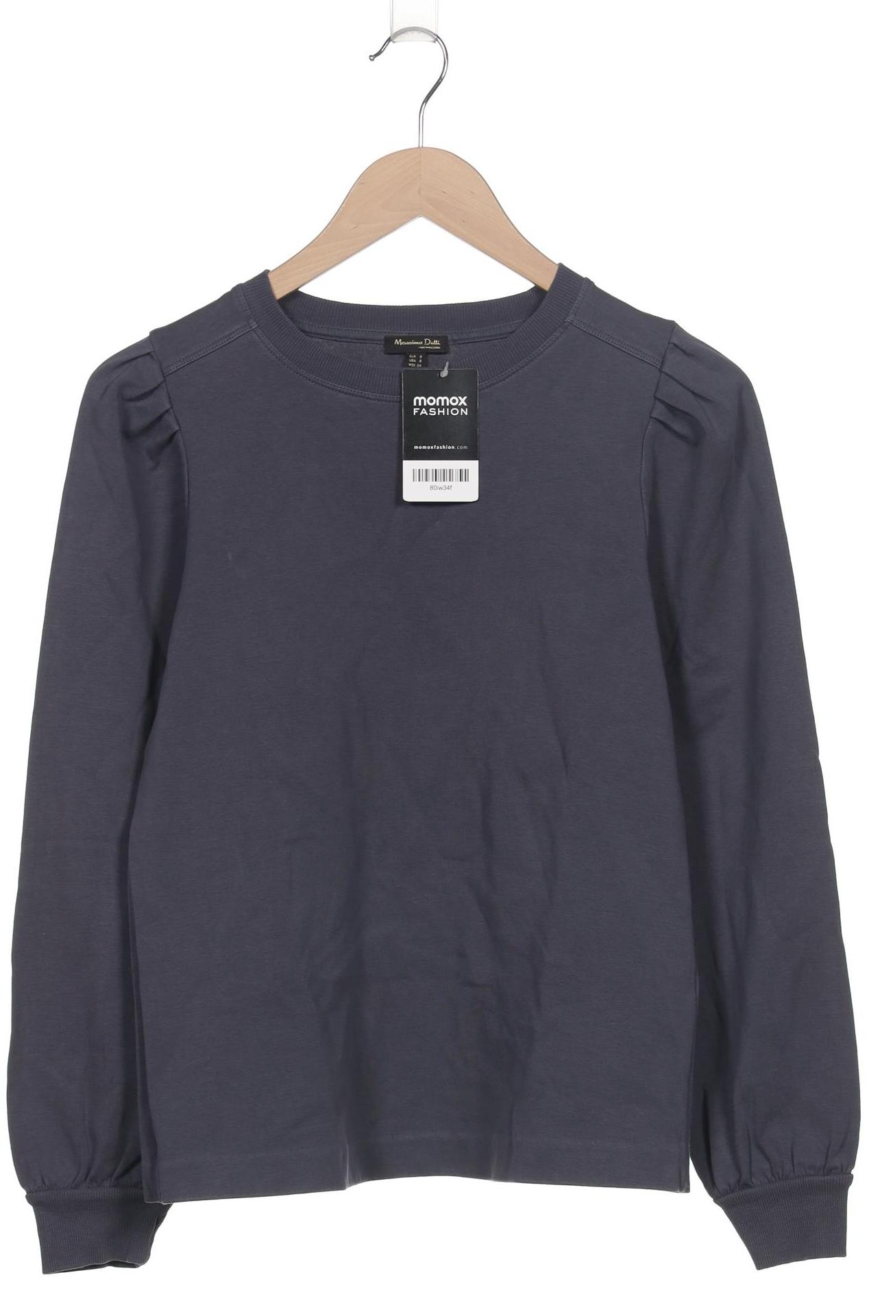 

Massimo Dutti Damen Sweatshirt, marineblau, Gr. 36