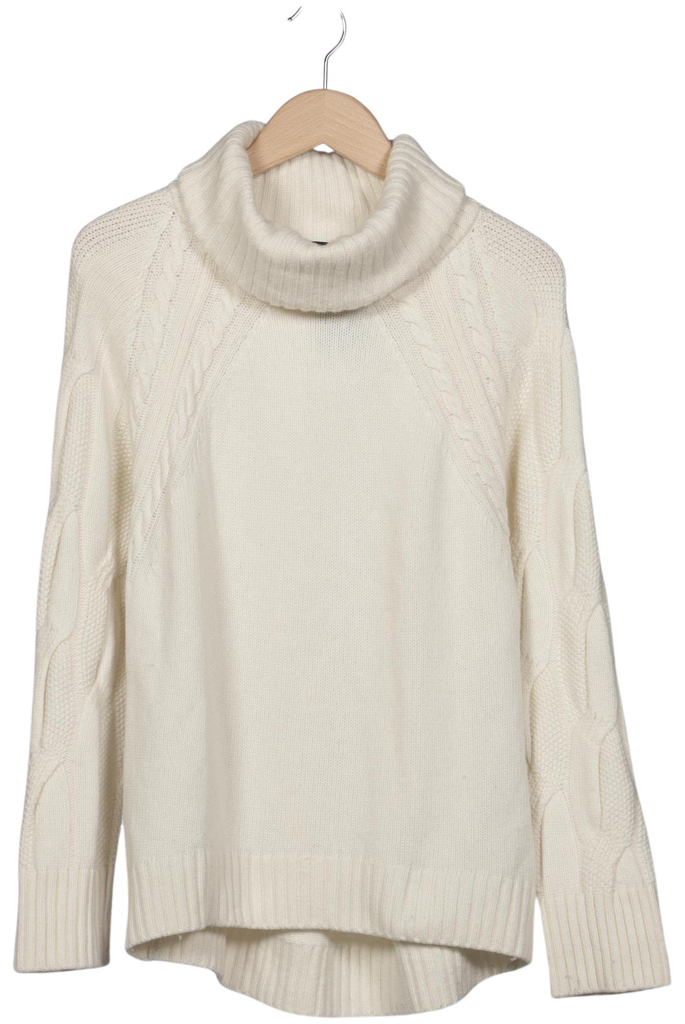 

Massimo Dutti Damen Pullover, cremeweiß, Gr. 38