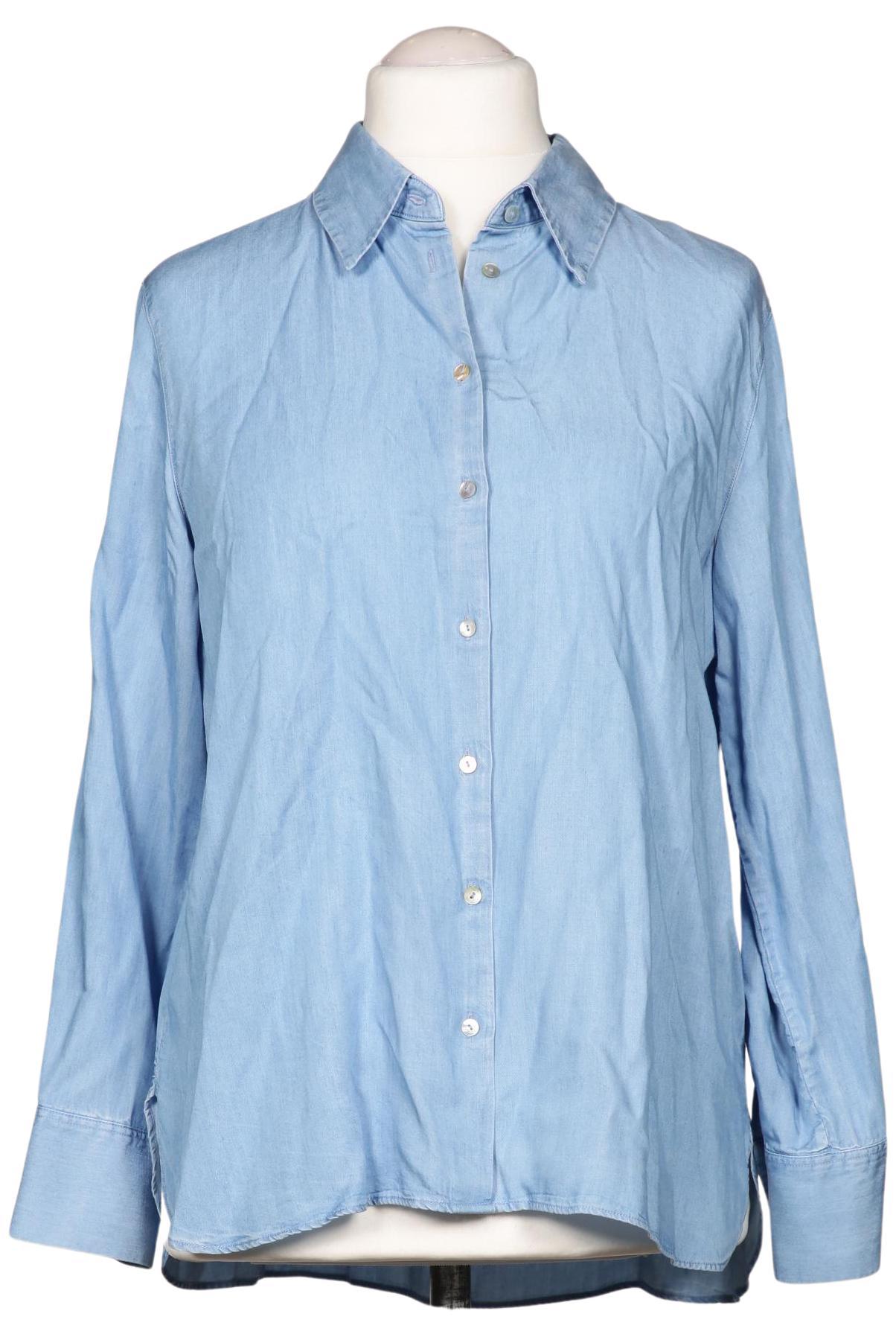 

Massimo Dutti Damen Bluse, hellblau, Gr. 42