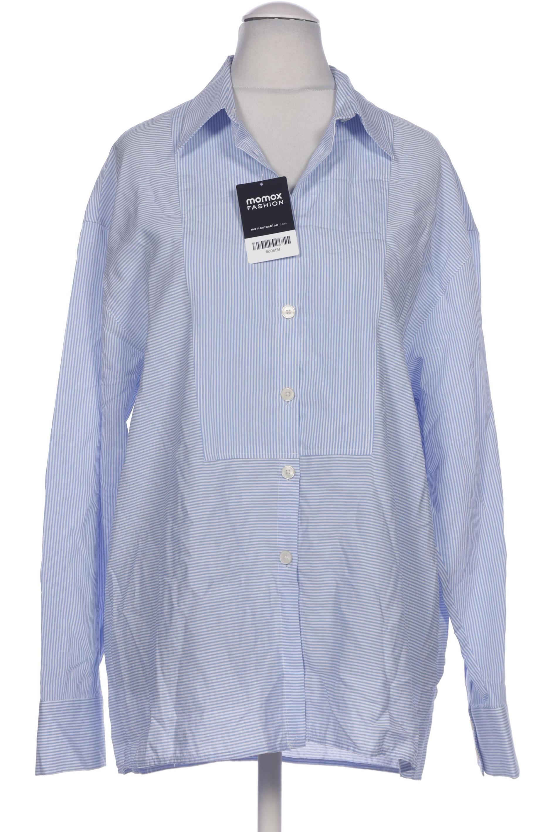 

Massimo Dutti Damen Bluse, hellblau, Gr. 36