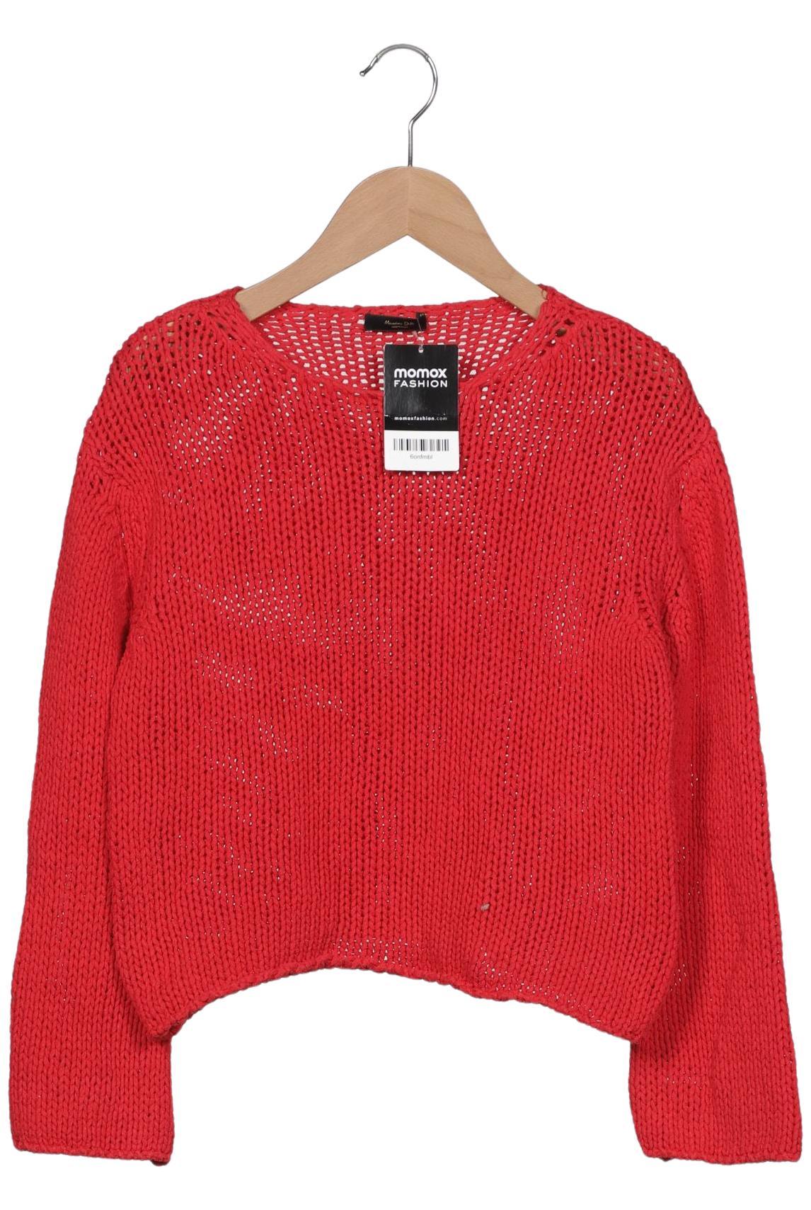 

Massimo Dutti Damen Pullover, rot, Gr. 34