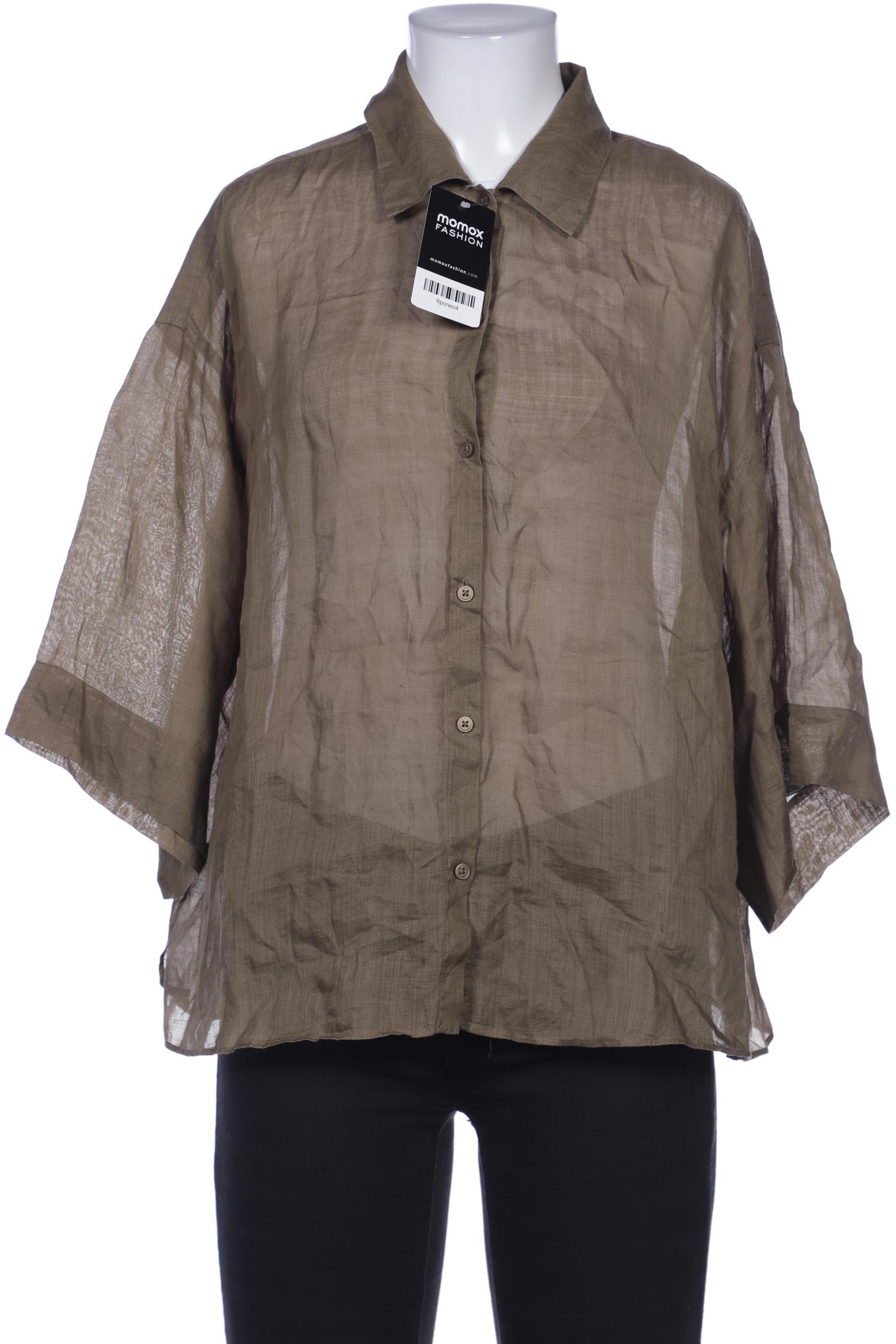 

Massimo Dutti Damen Bluse, grün, Gr. 36