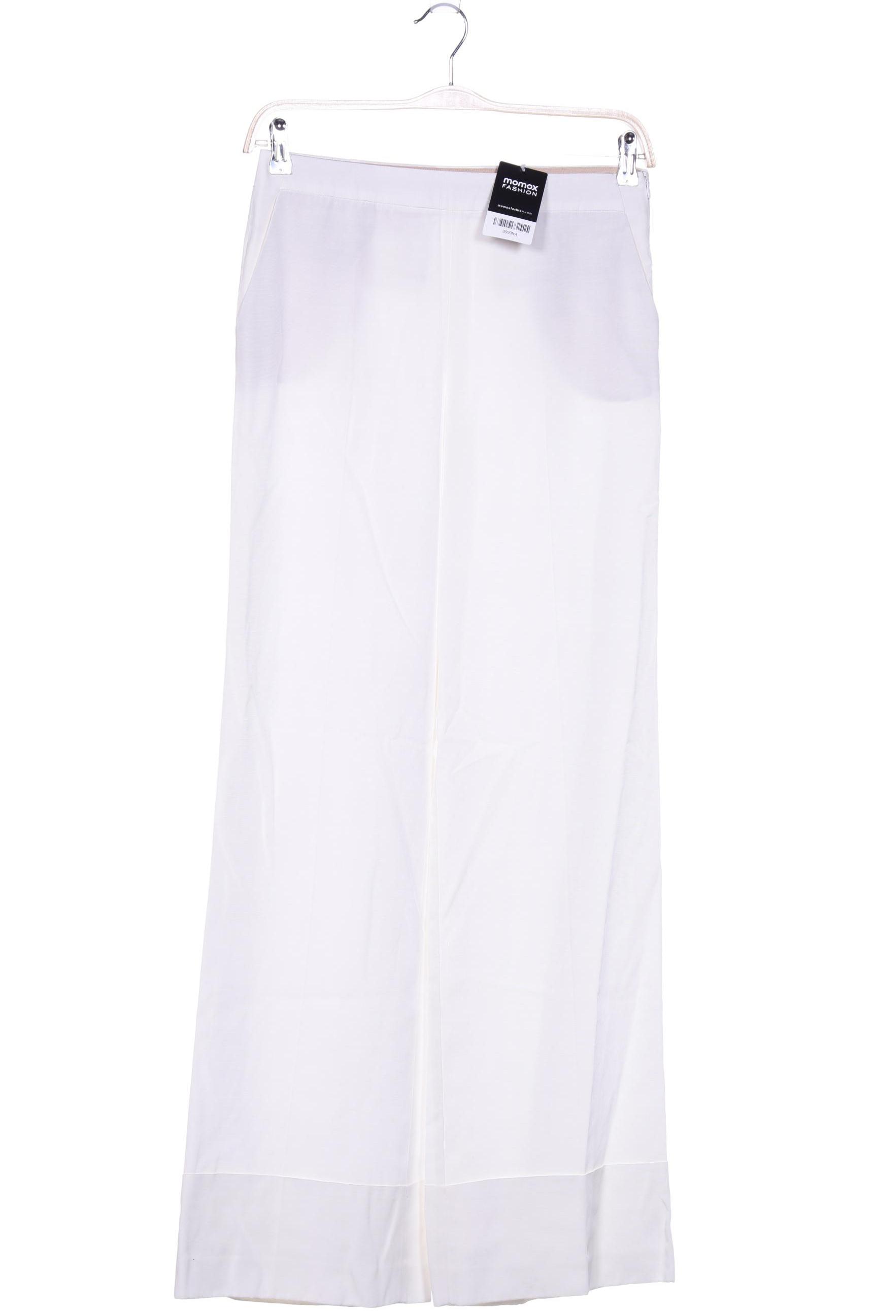 

Massimo Dutti Damen Stoffhose, weiß, Gr. 40