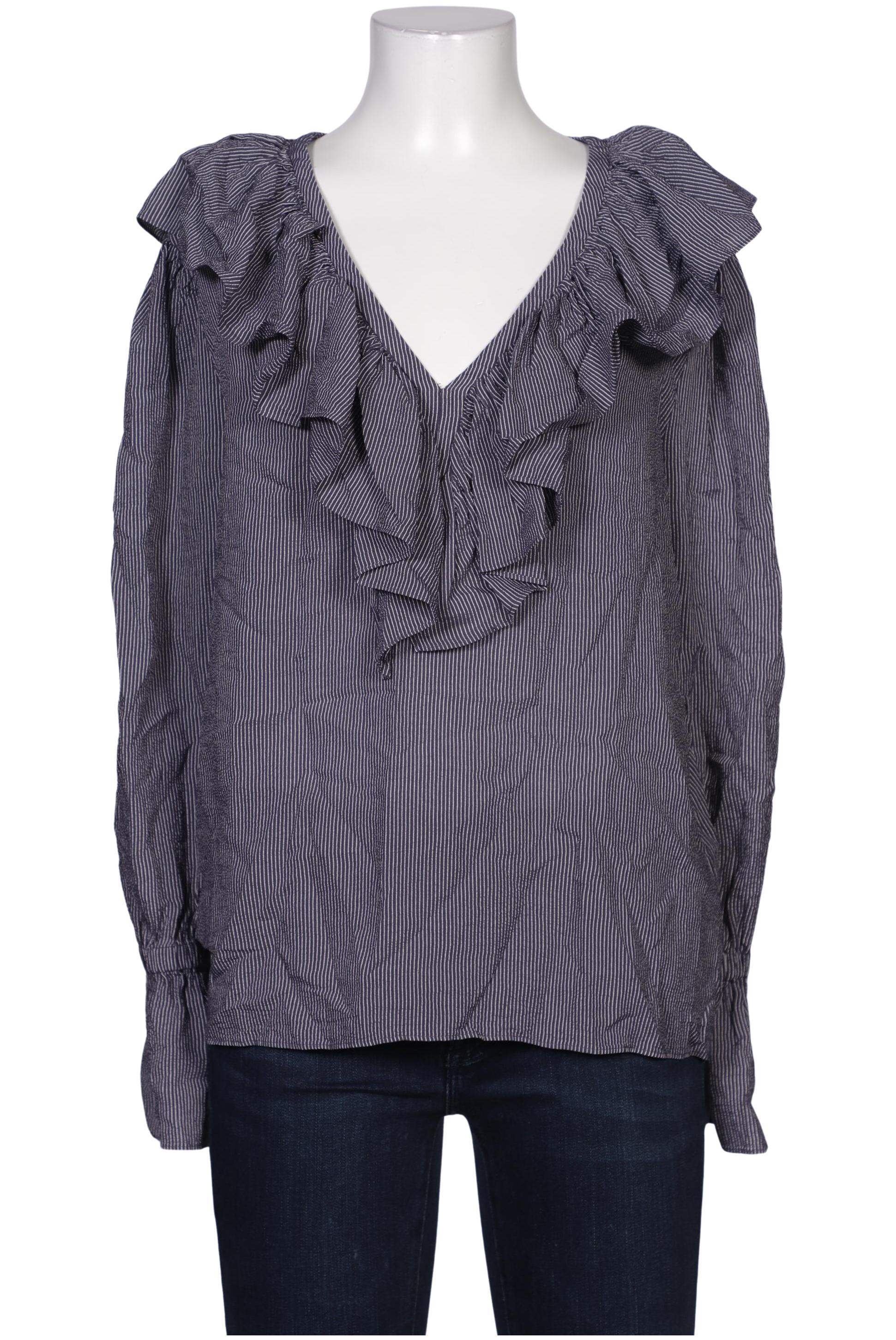 

Massimo Dutti Damen Bluse, grau, Gr. 38