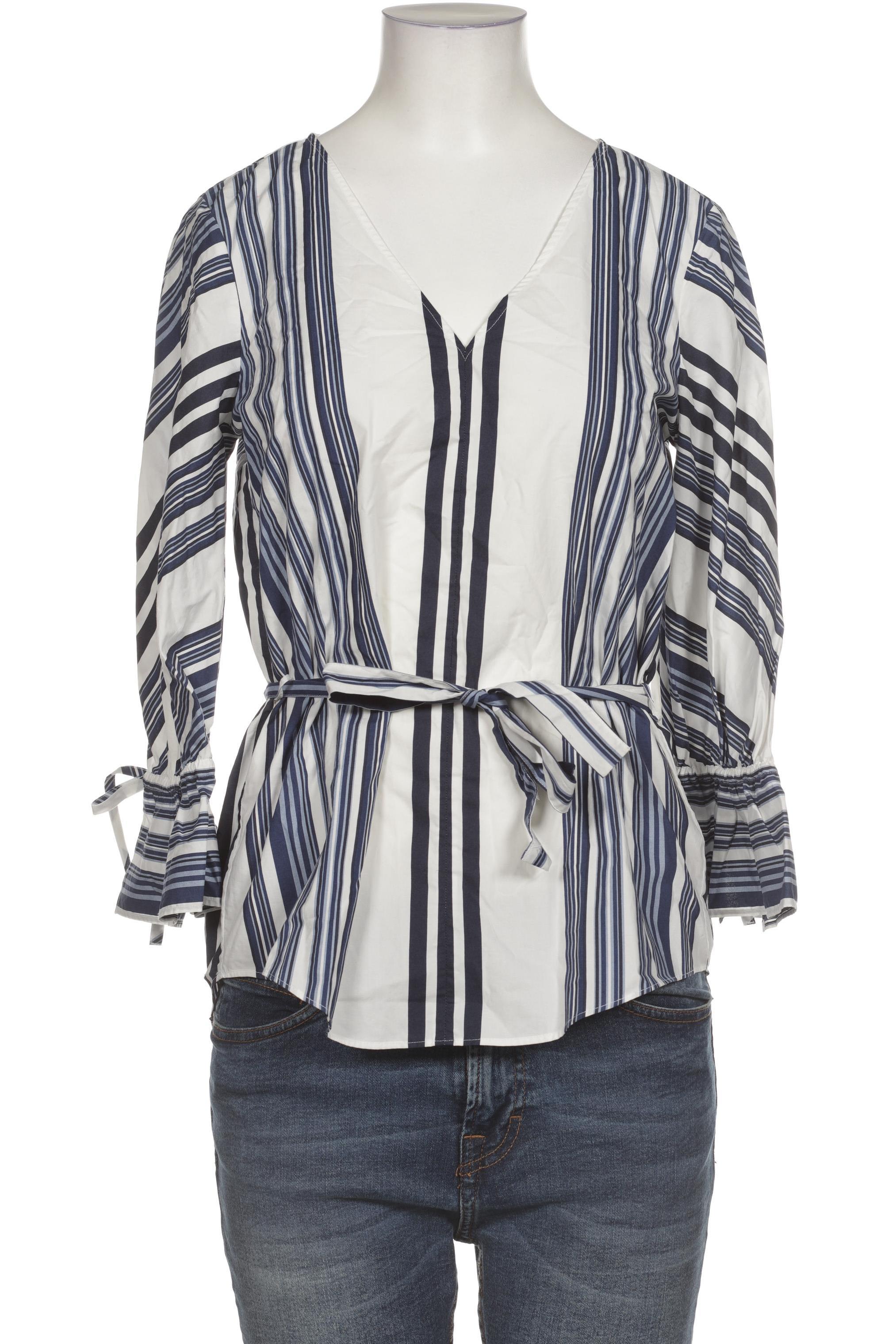 

Massimo Dutti Damen Bluse, blau, Gr. 38