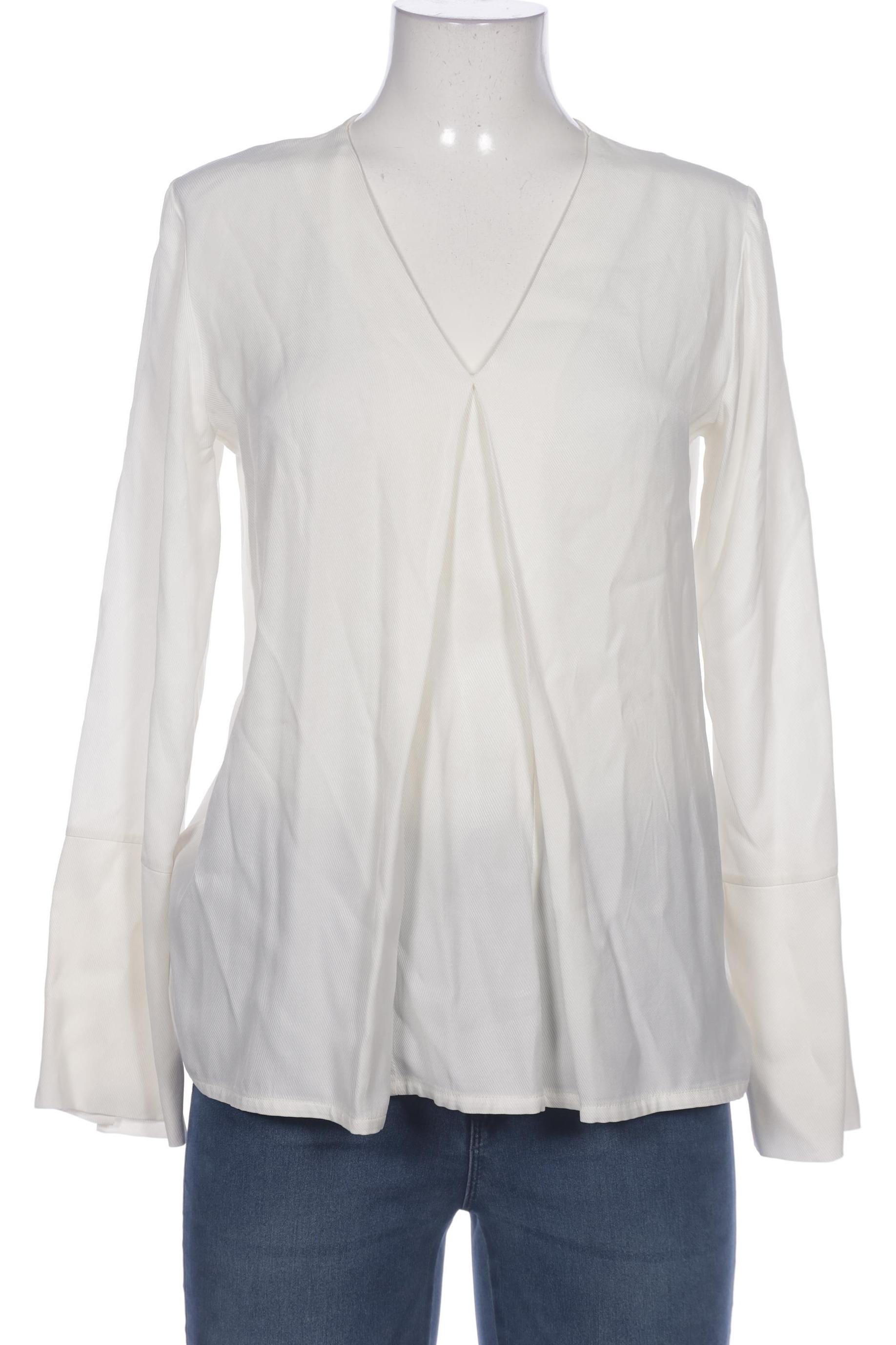 

Massimo Dutti Damen Bluse, cremeweiß, Gr. 42
