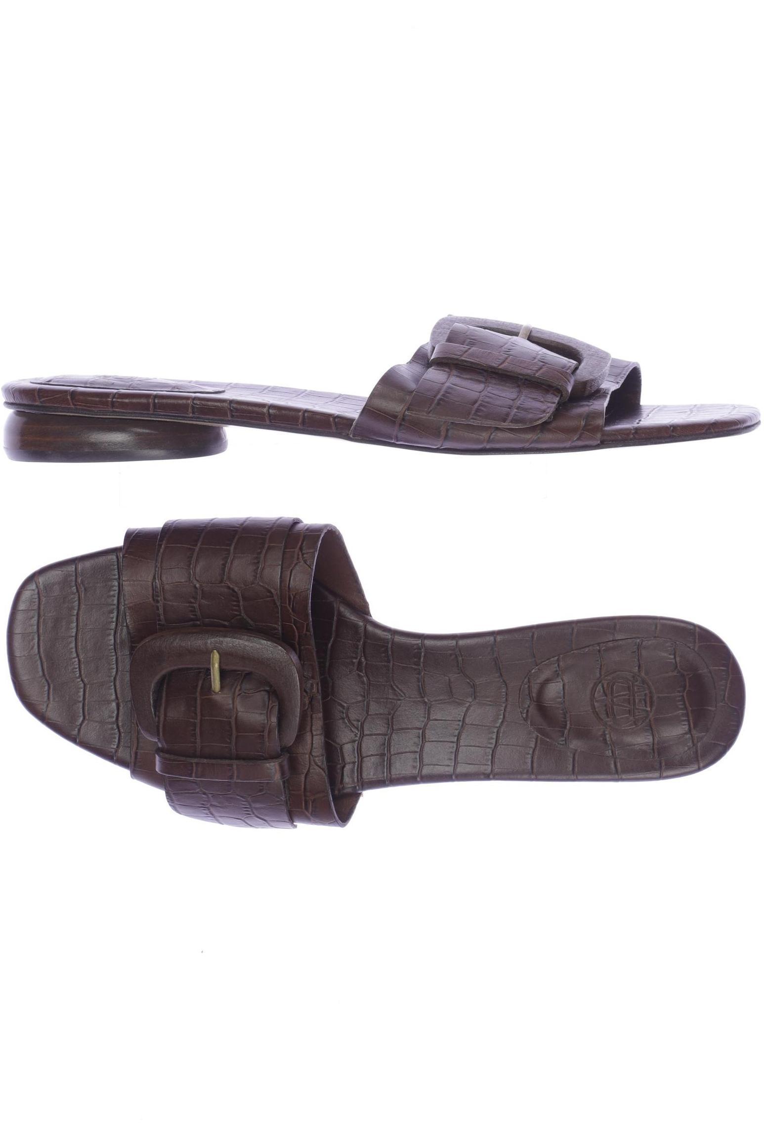 

Massimo Dutti Damen Sandale, braun, Gr. 38