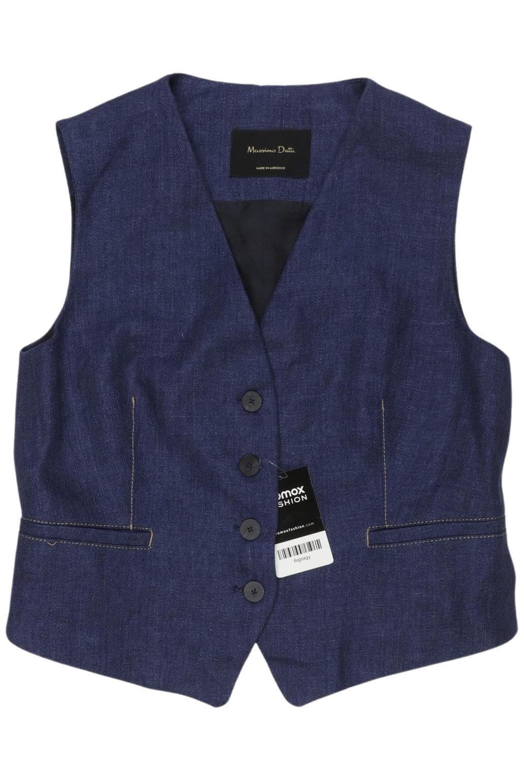 

Massimo Dutti Damen Weste, marineblau, Gr. 38