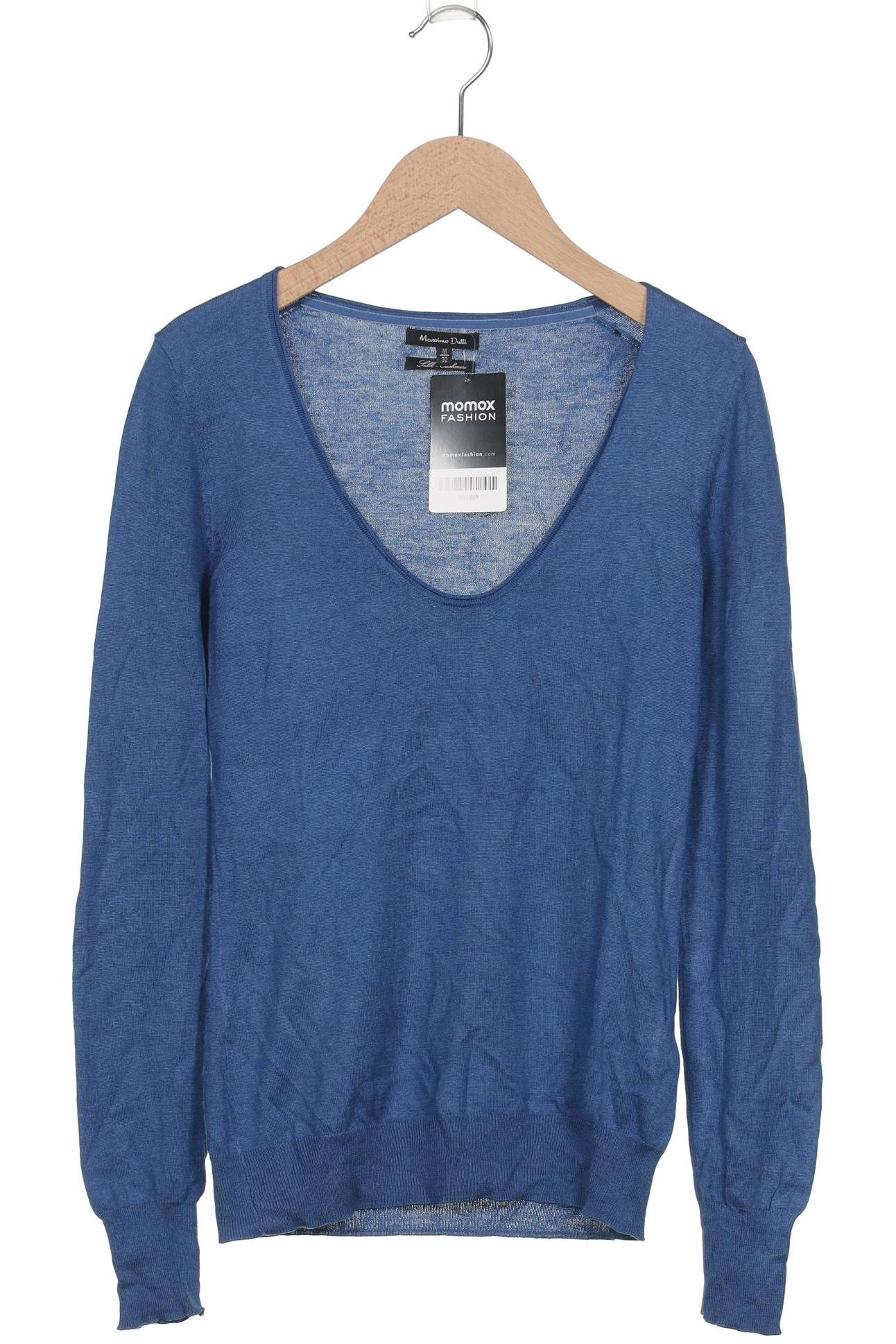 

Massimo Dutti Damen Pullover, blau, Gr. 38