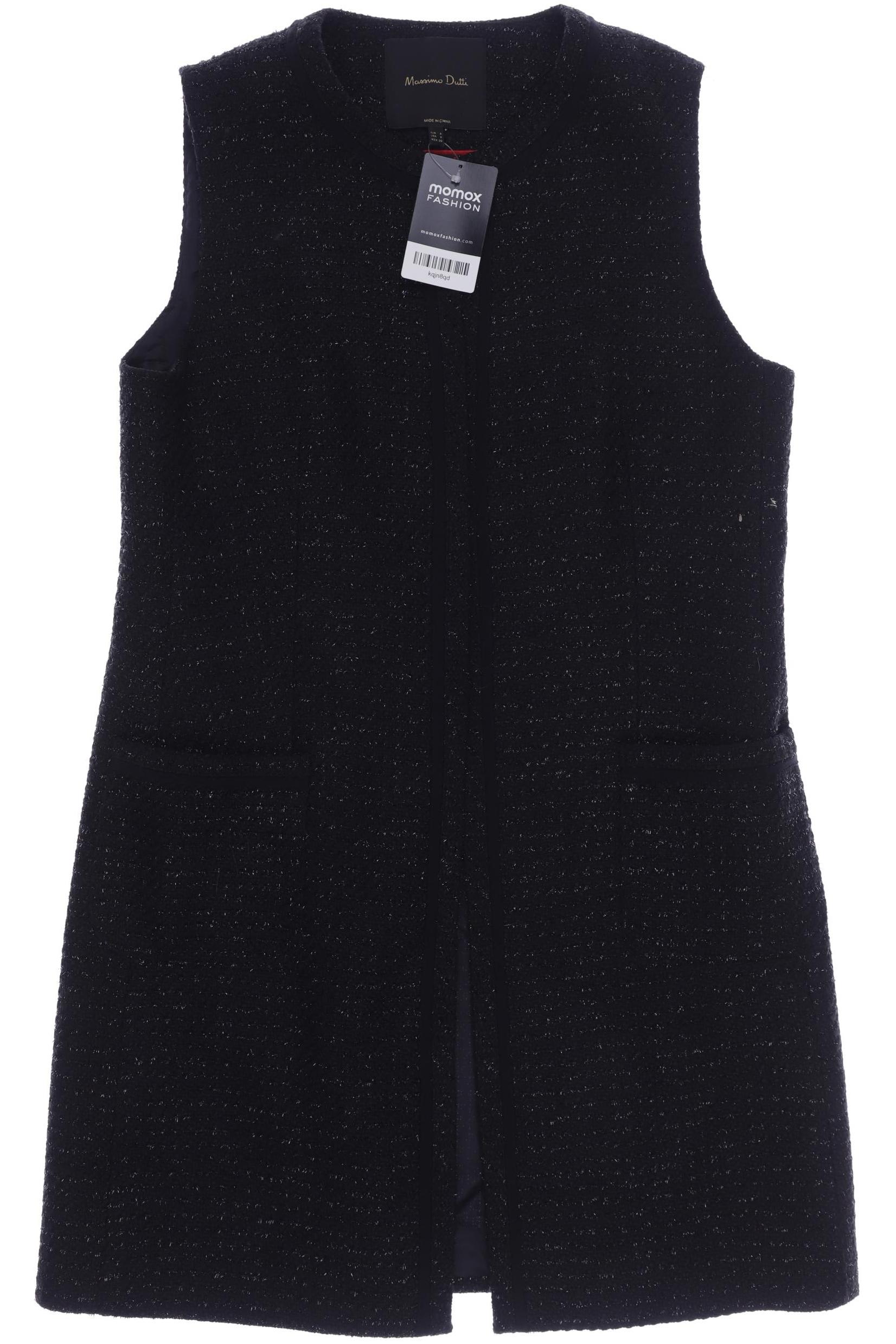 

Massimo Dutti Damen Weste, schwarz