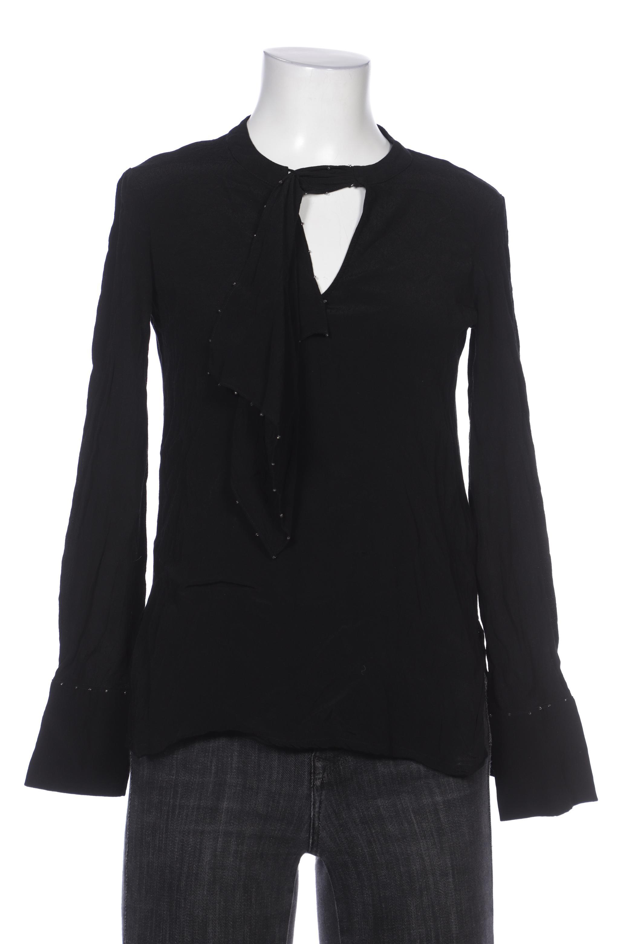 

Massimo Dutti Damen Bluse, schwarz, Gr. 34