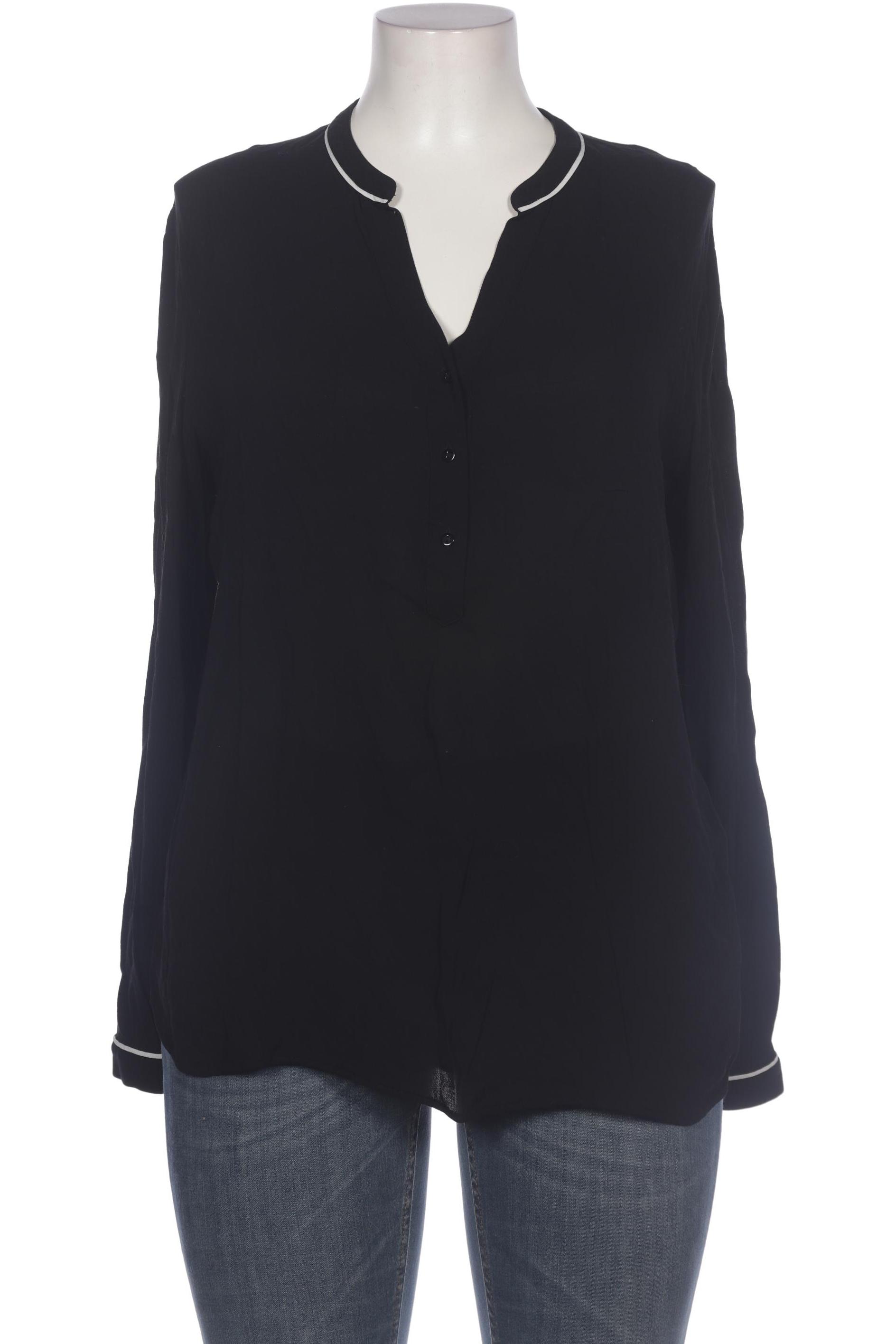 

Massimo Dutti Damen Bluse, schwarz, Gr. 44