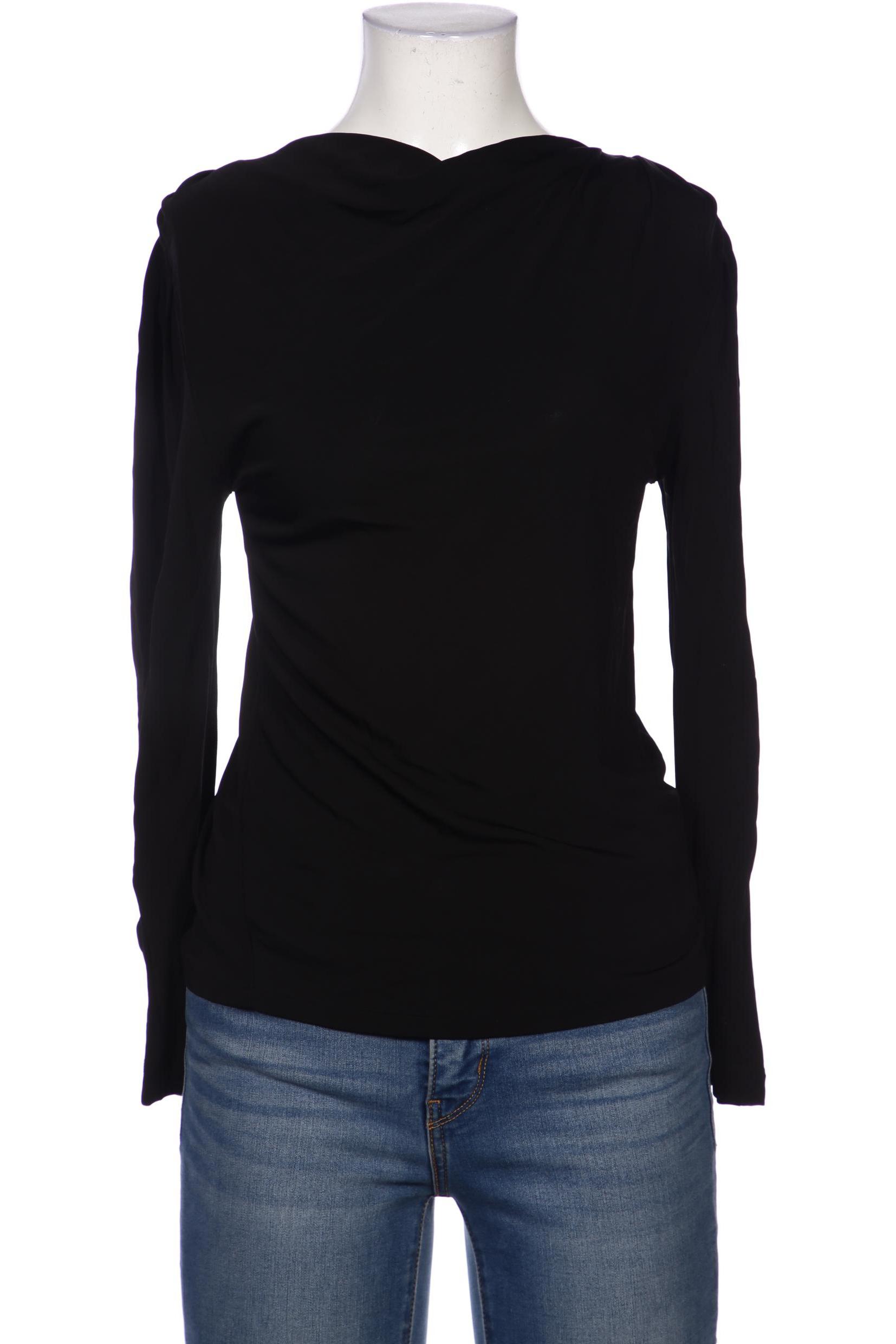

Massimo Dutti Damen Langarmshirt, schwarz, Gr. 34