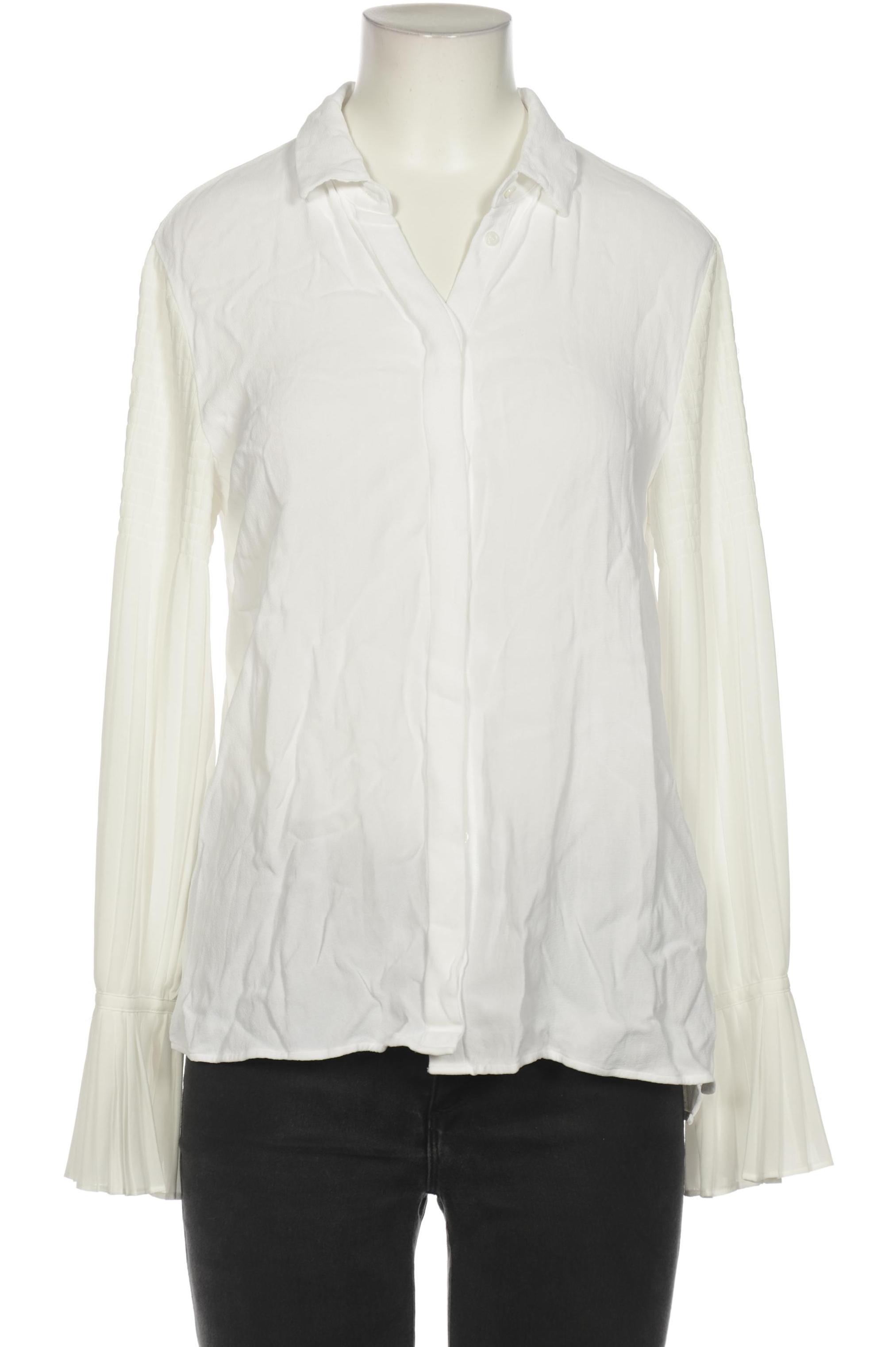 

Massimo Dutti Damen Bluse, weiß, Gr. 38