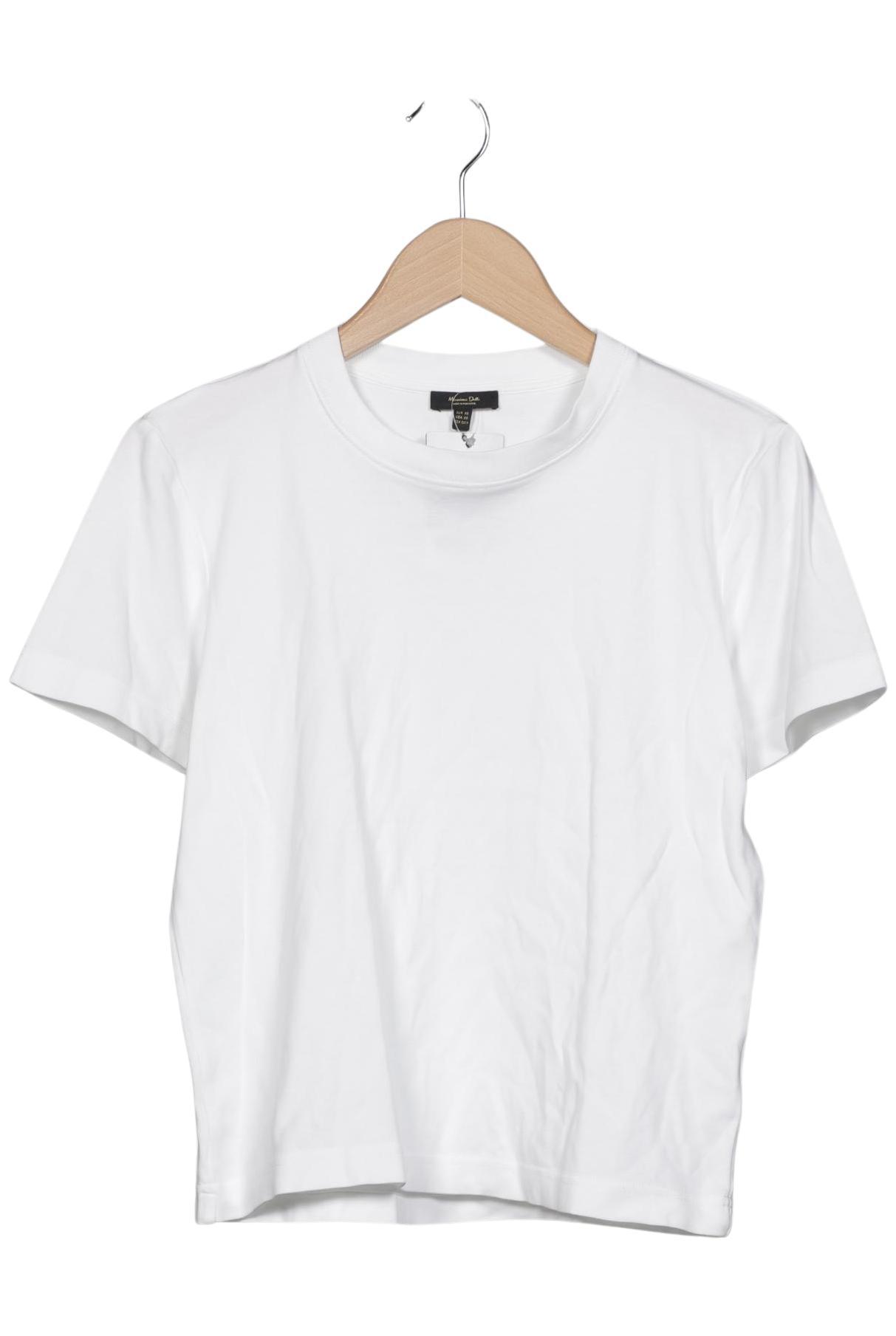 

Massimo Dutti Damen T-Shirt, weiß, Gr. 34