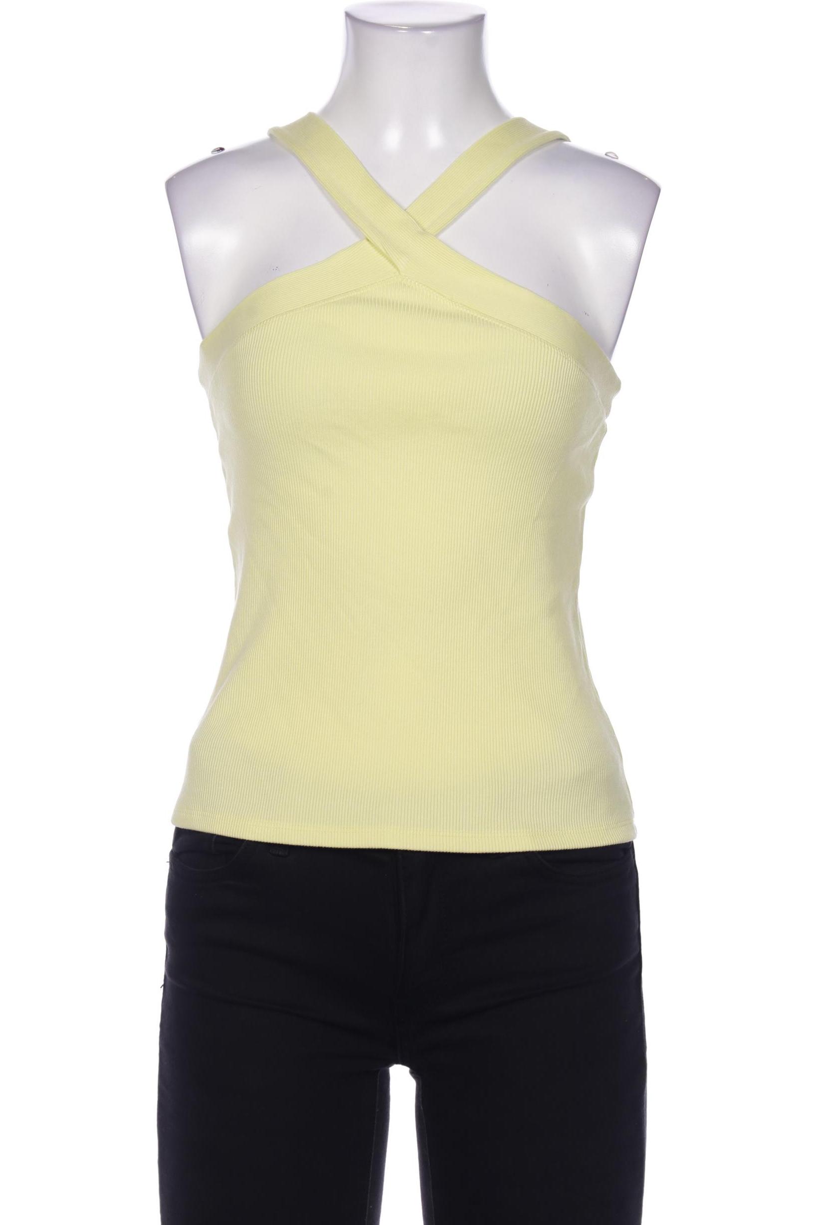 

Massimo Dutti Damen Top, gelb, Gr. 36