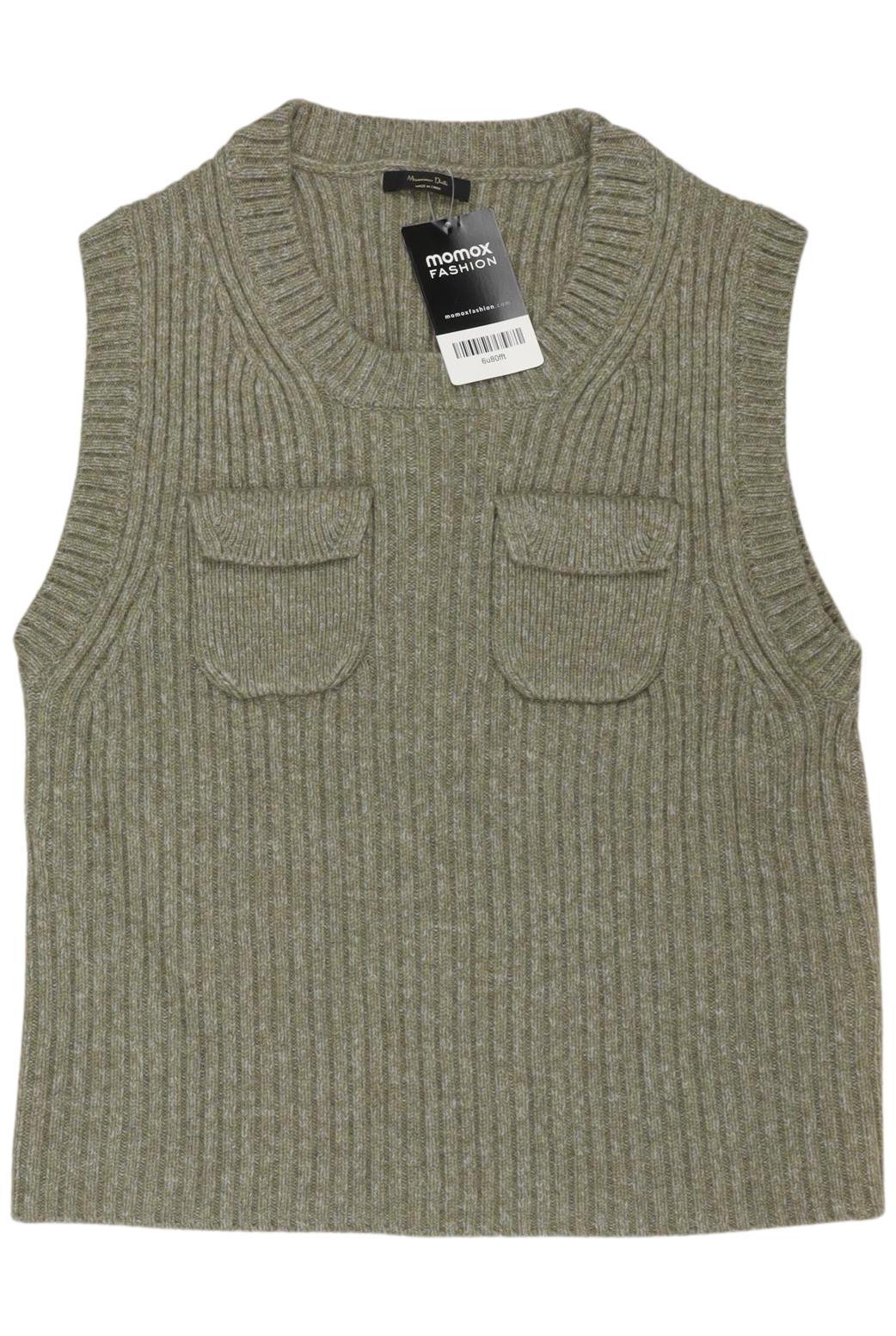 

Massimo Dutti Damen Pullover, grün, Gr. 38