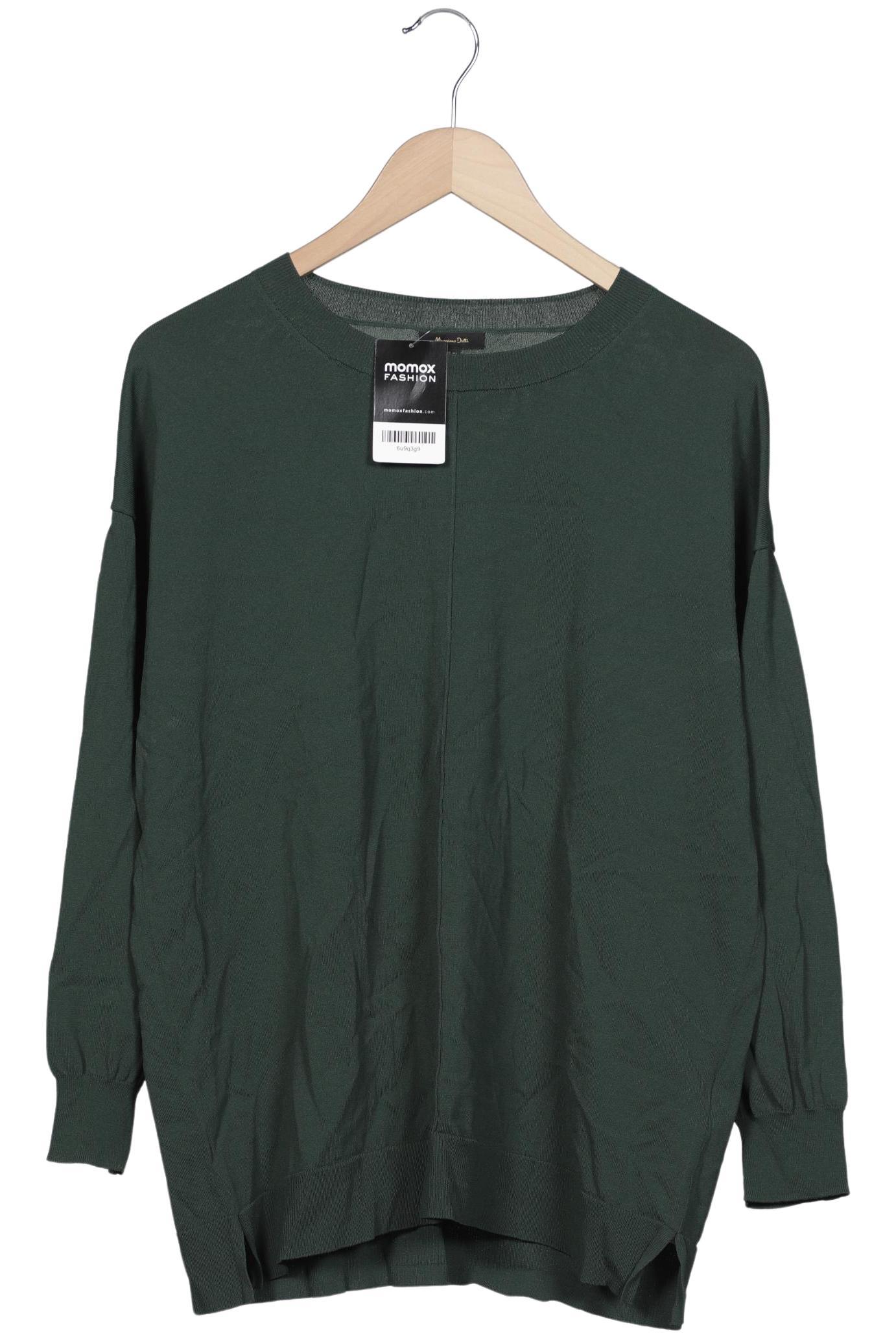

Massimo Dutti Damen Pullover, grün, Gr. 38