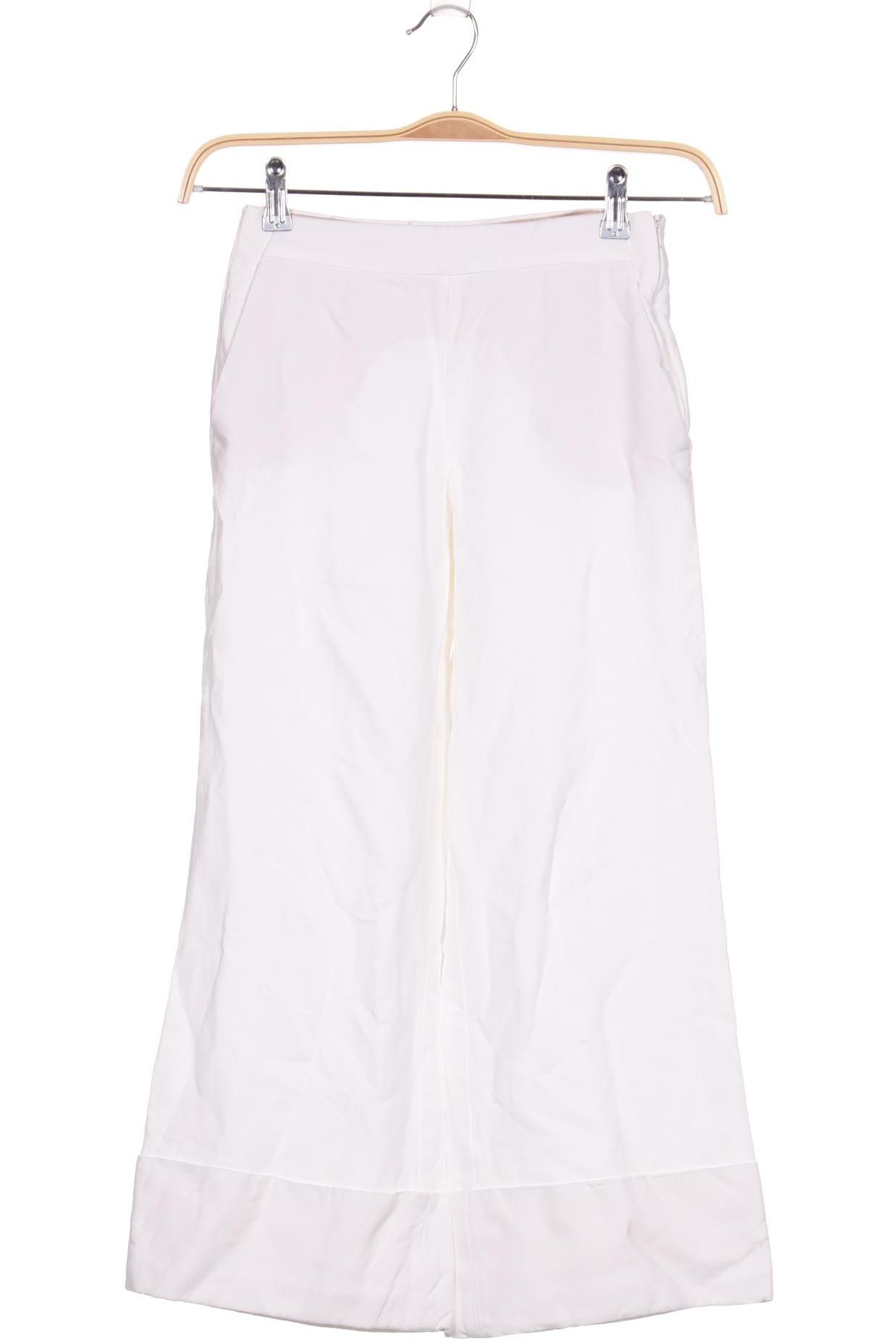 

Massimo Dutti Damen Stoffhose, weiß, Gr. 34