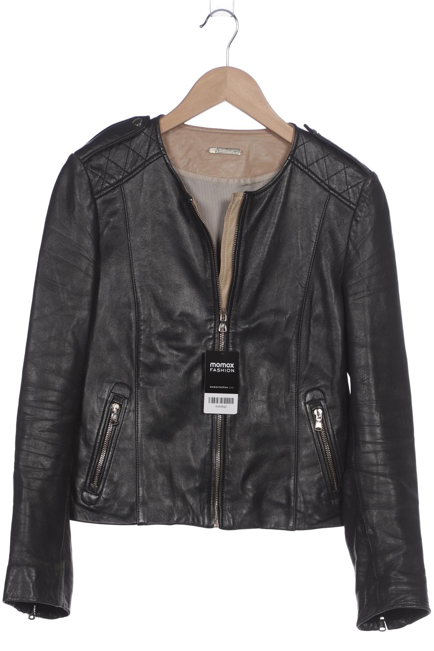 

Massimo Dutti Damen Jacke, schwarz, Gr. 38