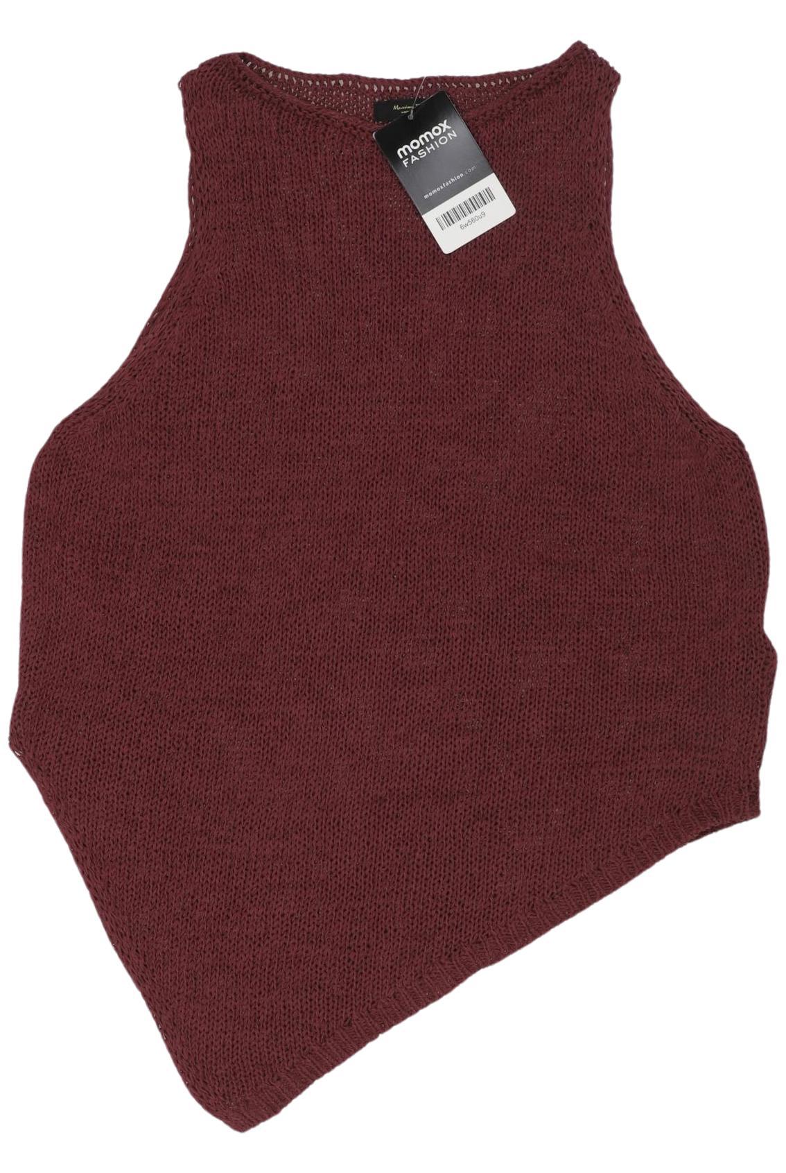 

Massimo Dutti Damen Pullover, bordeaux, Gr. 34