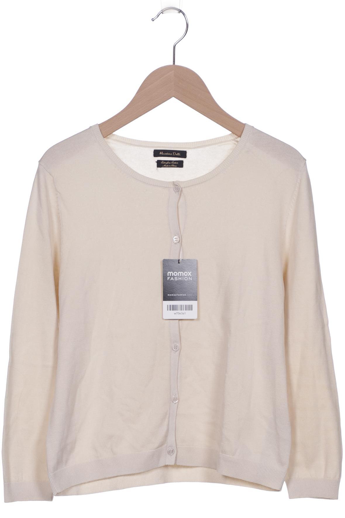 

Massimo Dutti Damen Strickjacke, cremeweiß