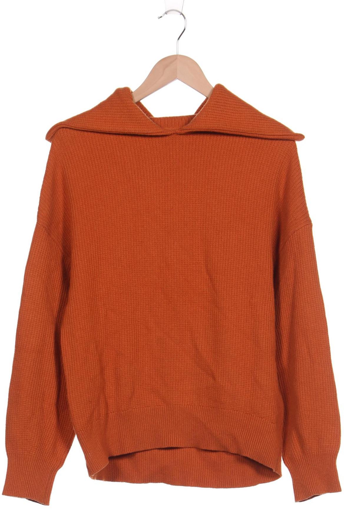 

Massimo Dutti Damen Pullover, orange, Gr. 34