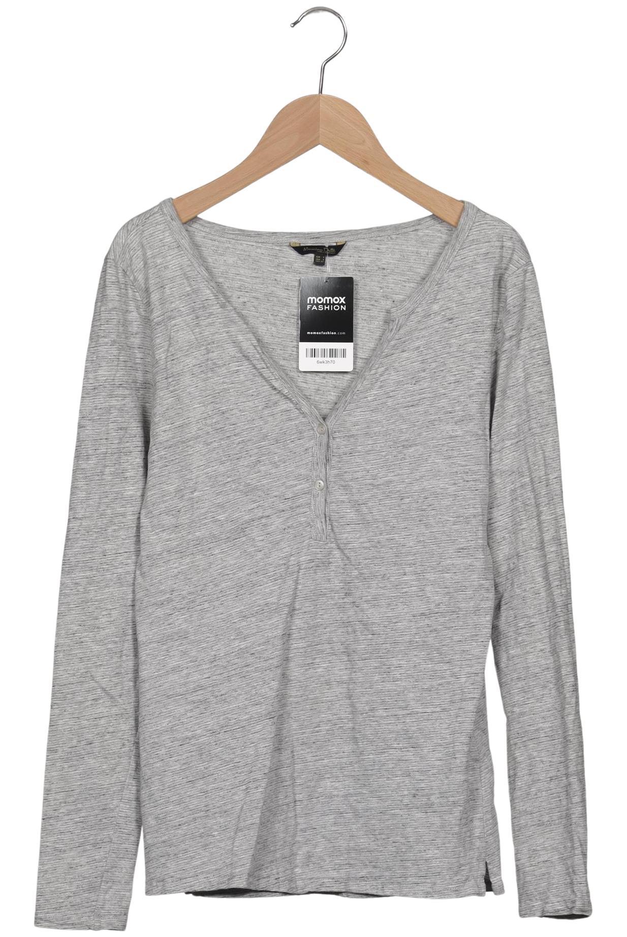 

Massimo Dutti Damen Langarmshirt, grau, Gr. 36