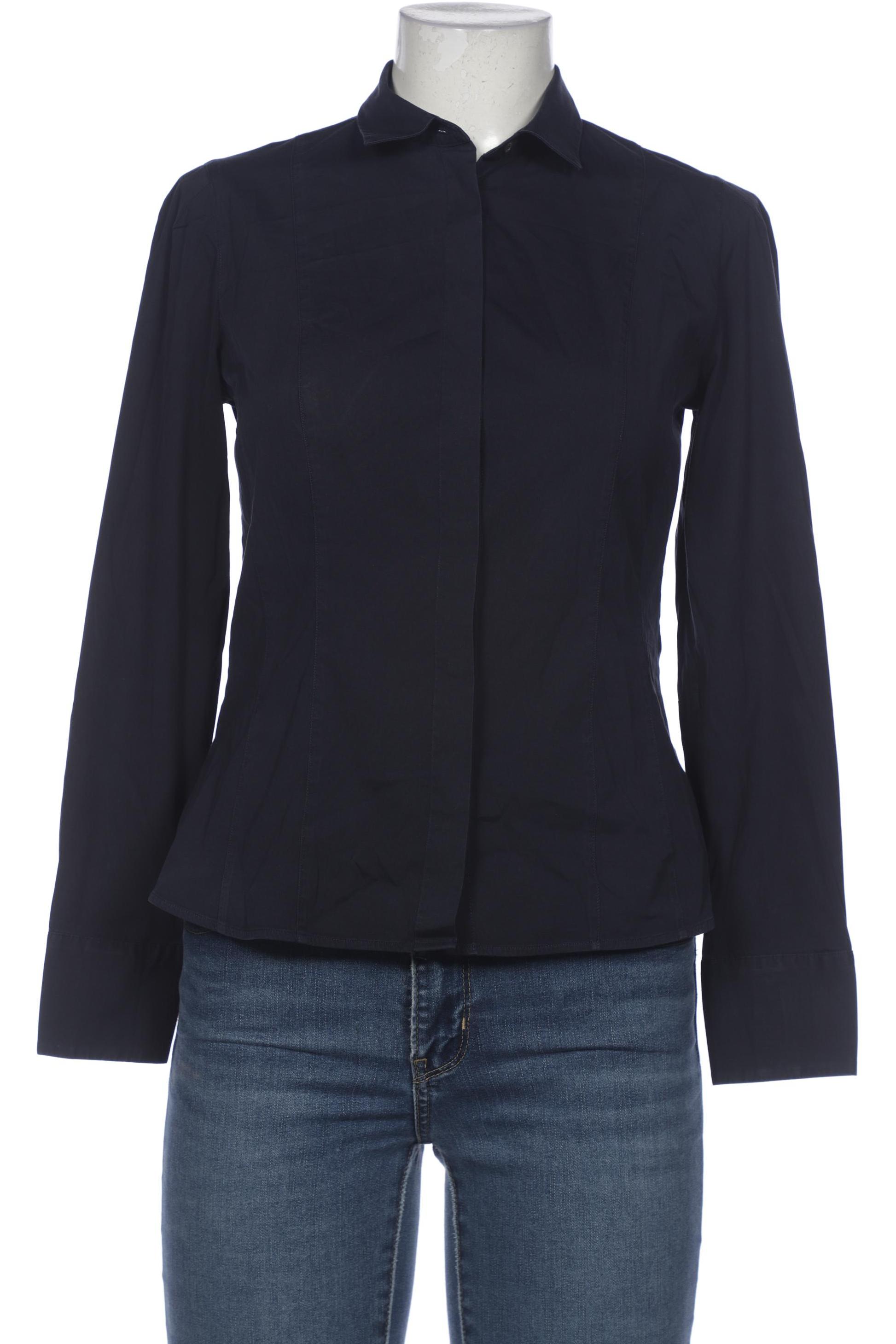 

Massimo Dutti Damen Bluse, marineblau, Gr. 40