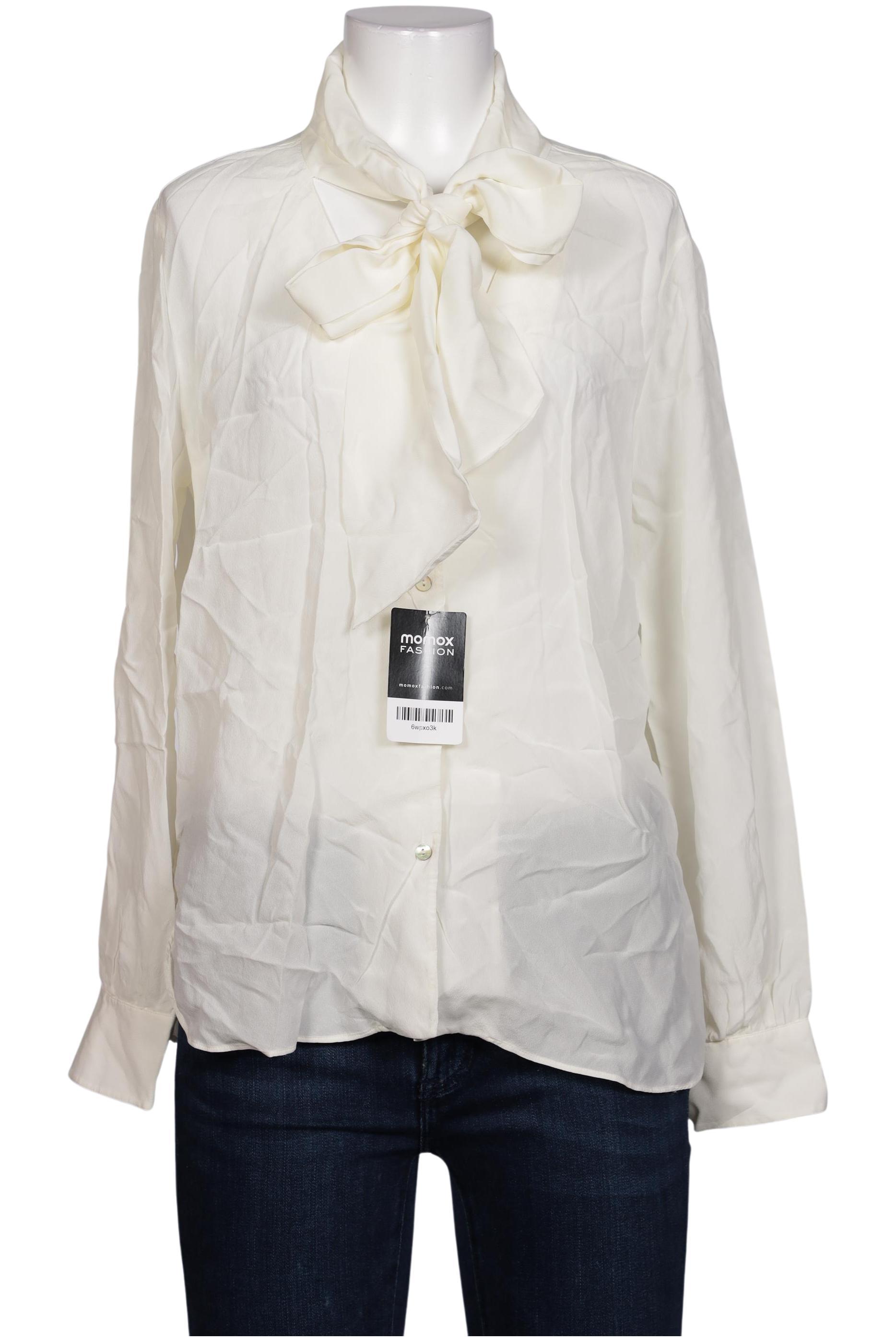 

Massimo Dutti Damen Bluse, cremeweiß, Gr. 38