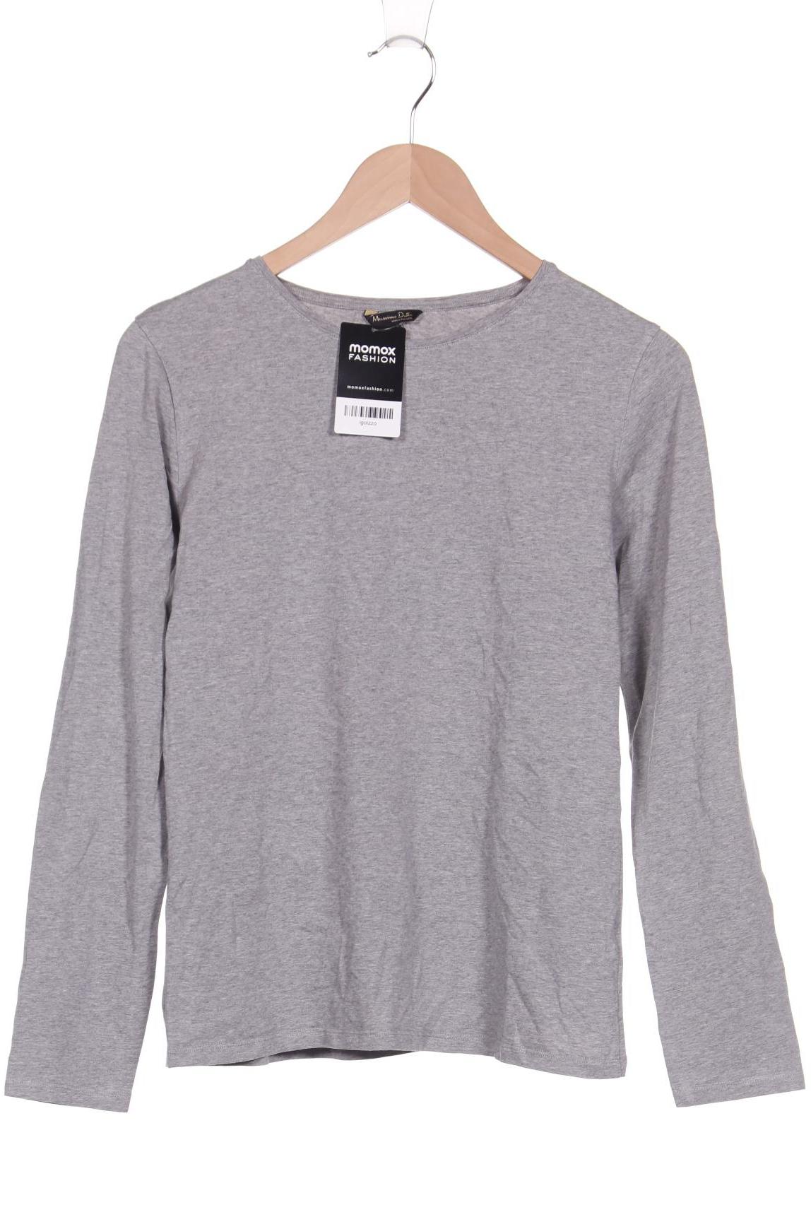 

Massimo Dutti Damen Langarmshirt, grau