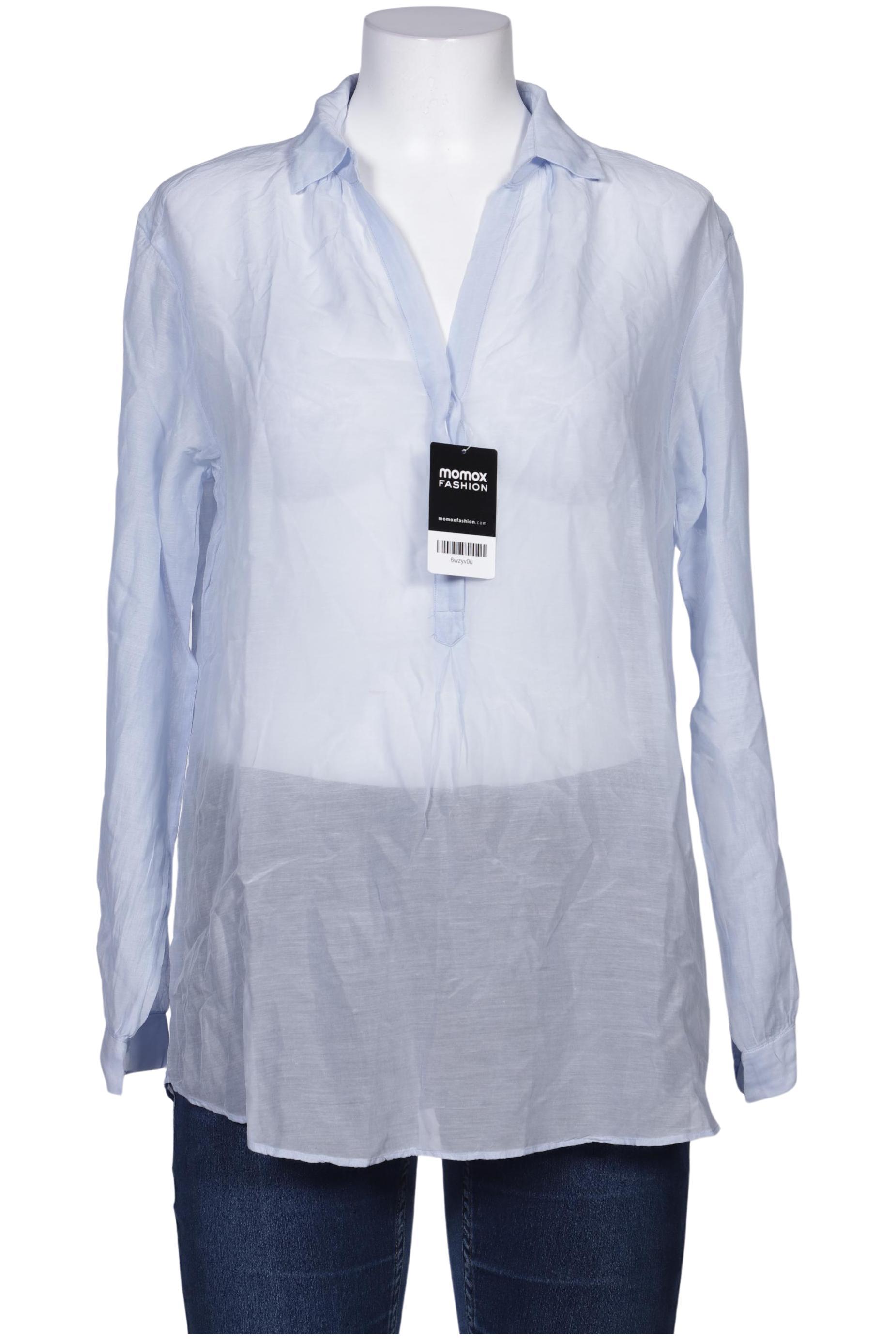 

Massimo Dutti Damen Bluse, hellblau, Gr. 40