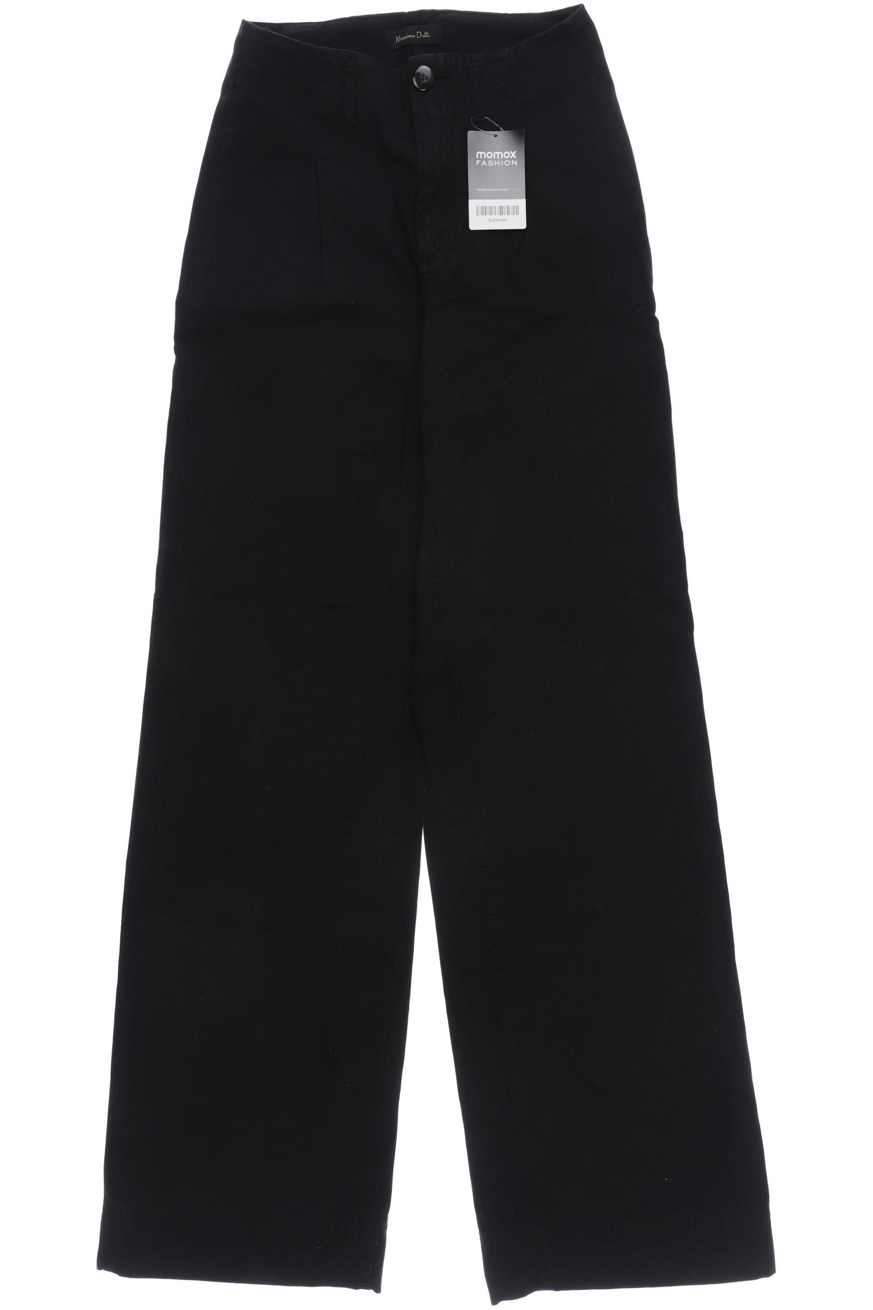 

Massimo Dutti Damen Jeans, schwarz, Gr. 34