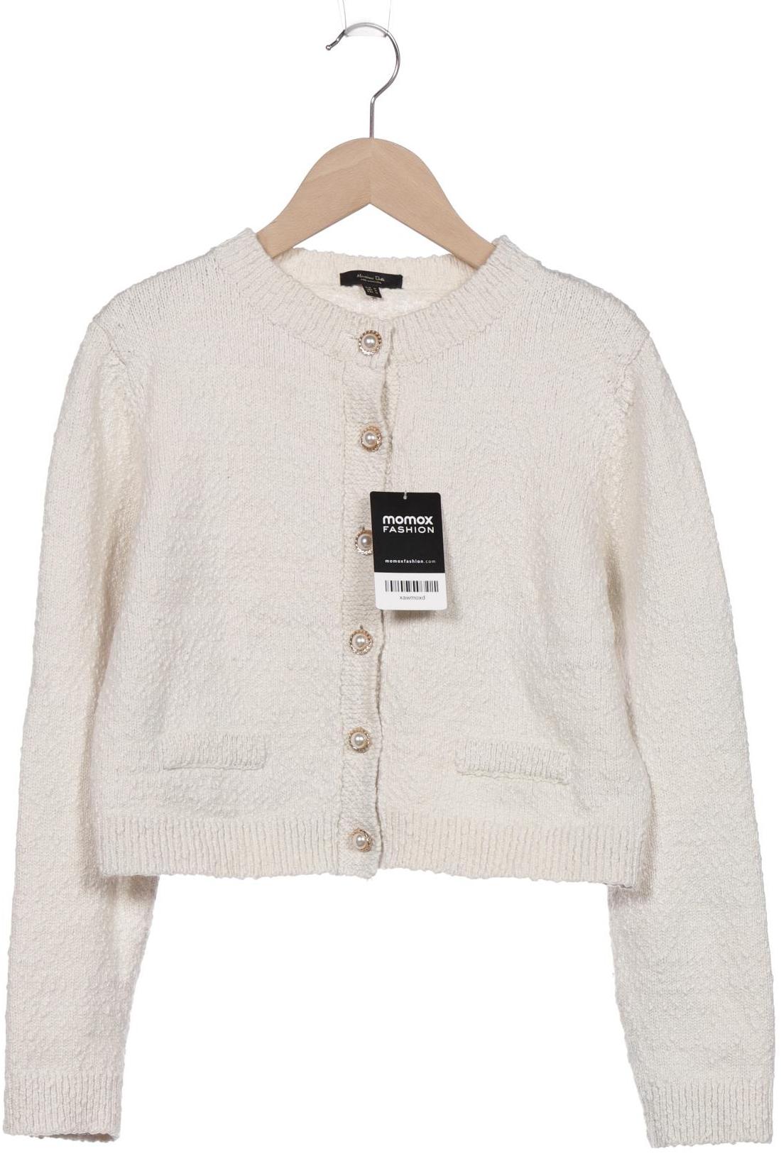 

Massimo Dutti Damen Strickjacke, cremeweiß