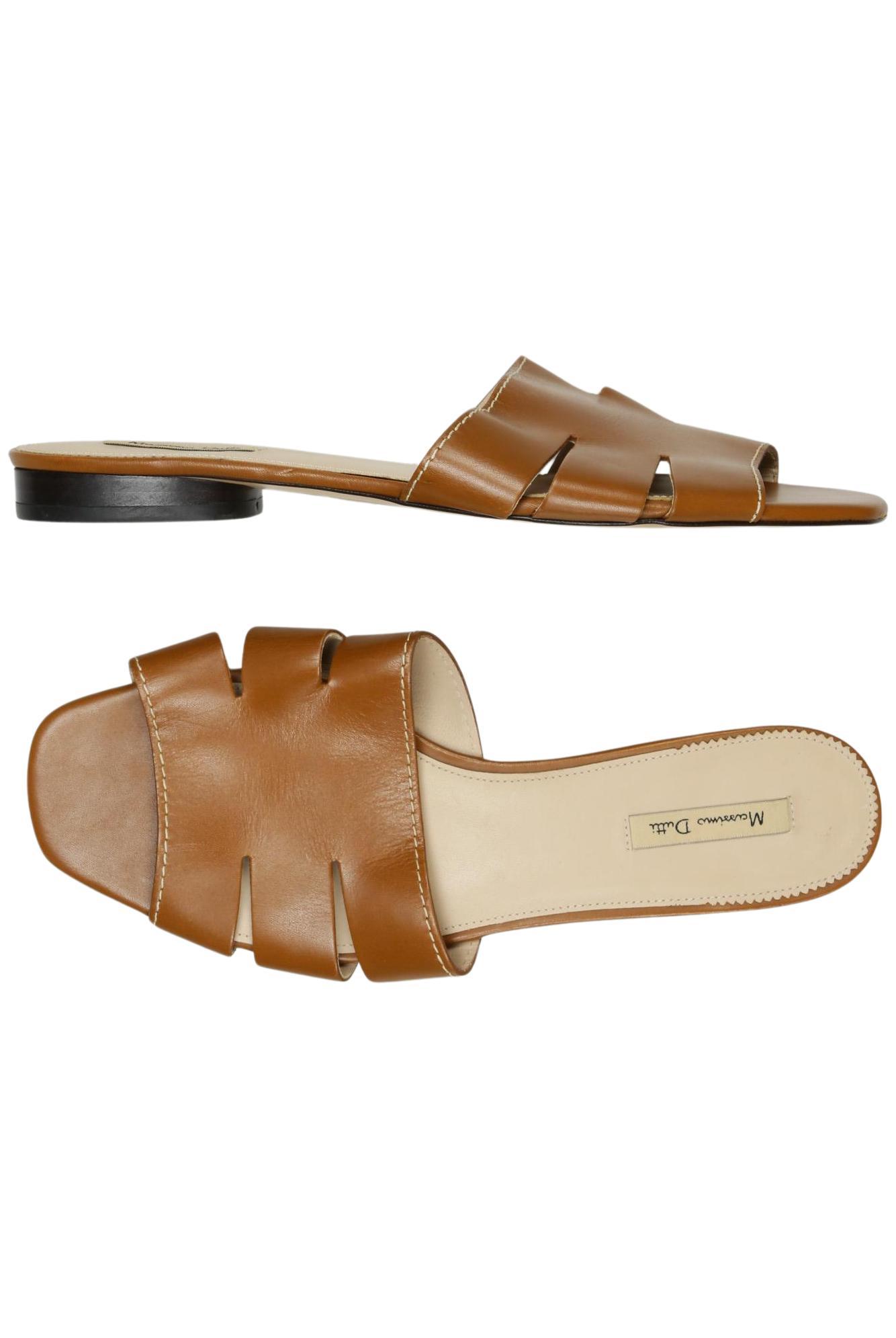 

Massimo Dutti Damen Sandale, braun, Gr. 41