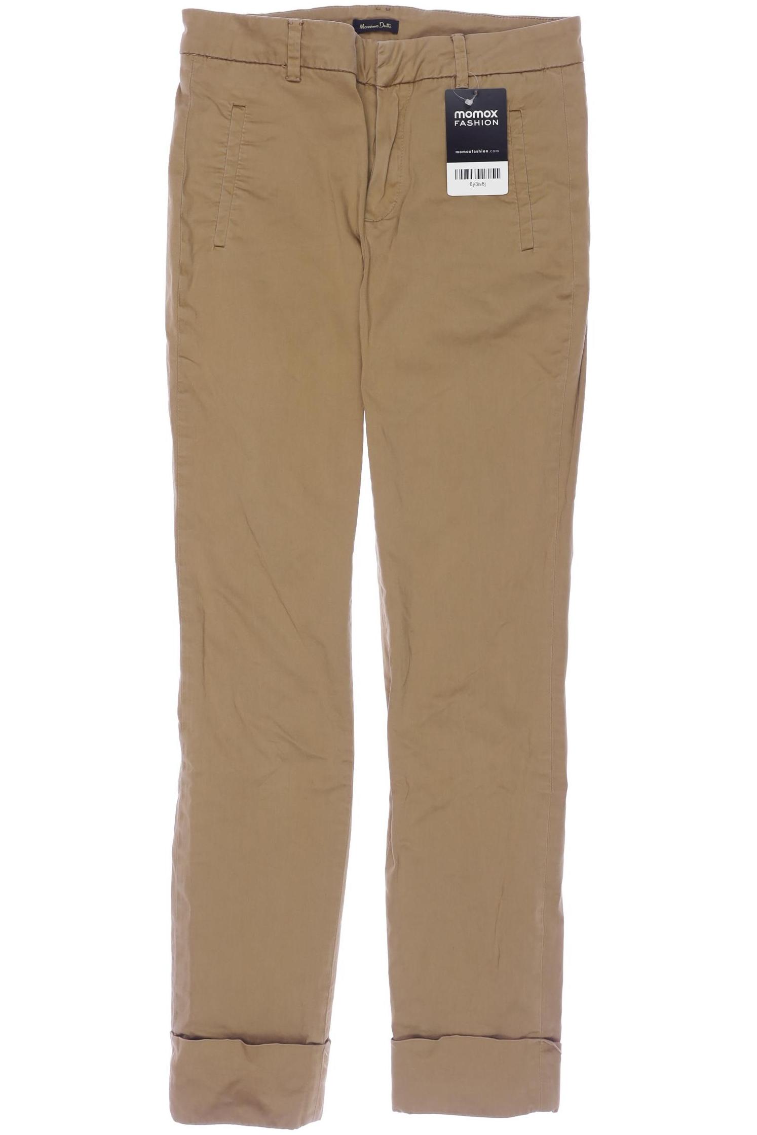 

Massimo Dutti Damen Stoffhose, braun, Gr. 36