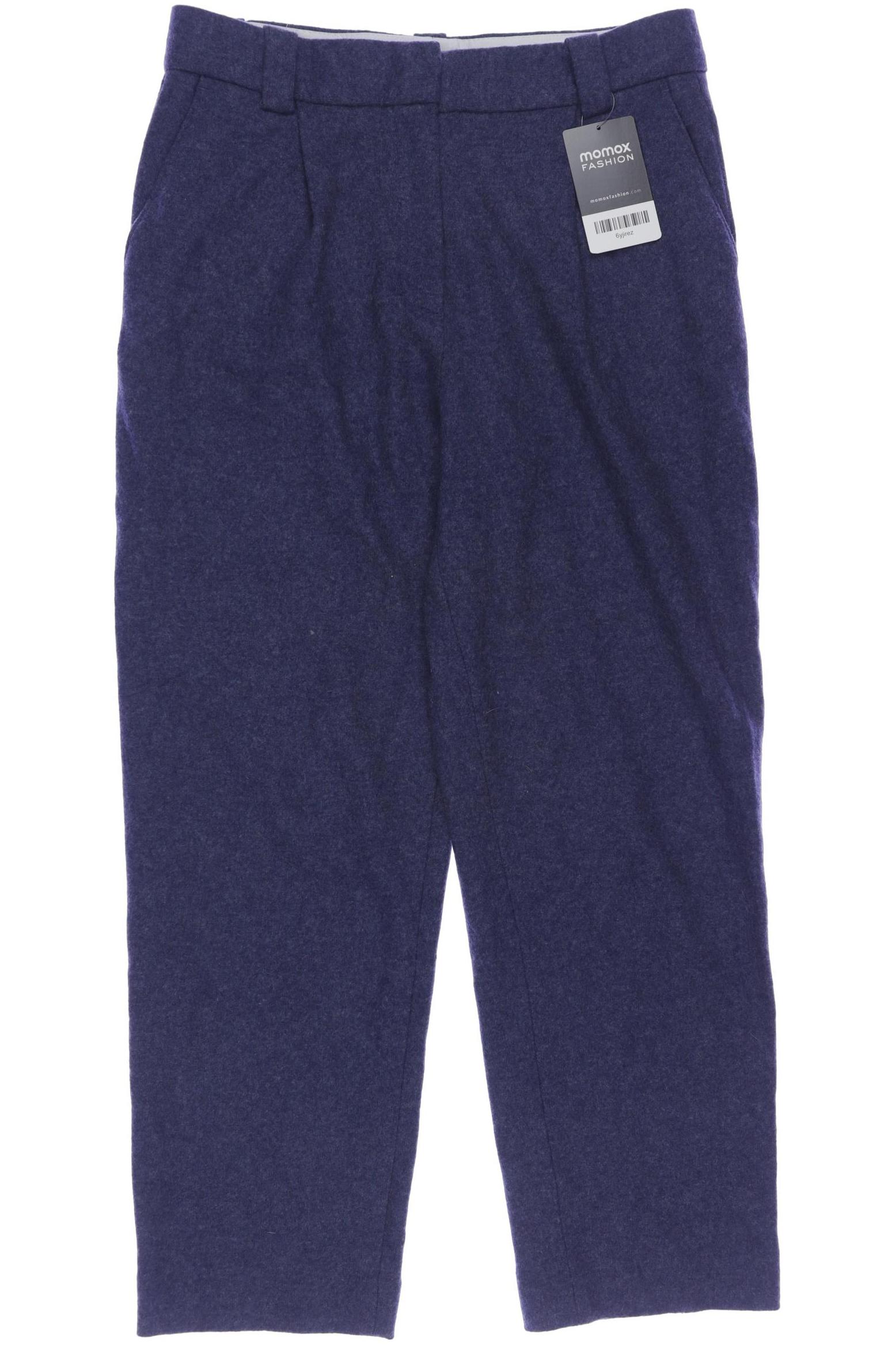 

Massimo Dutti Damen Stoffhose, marineblau, Gr. 36