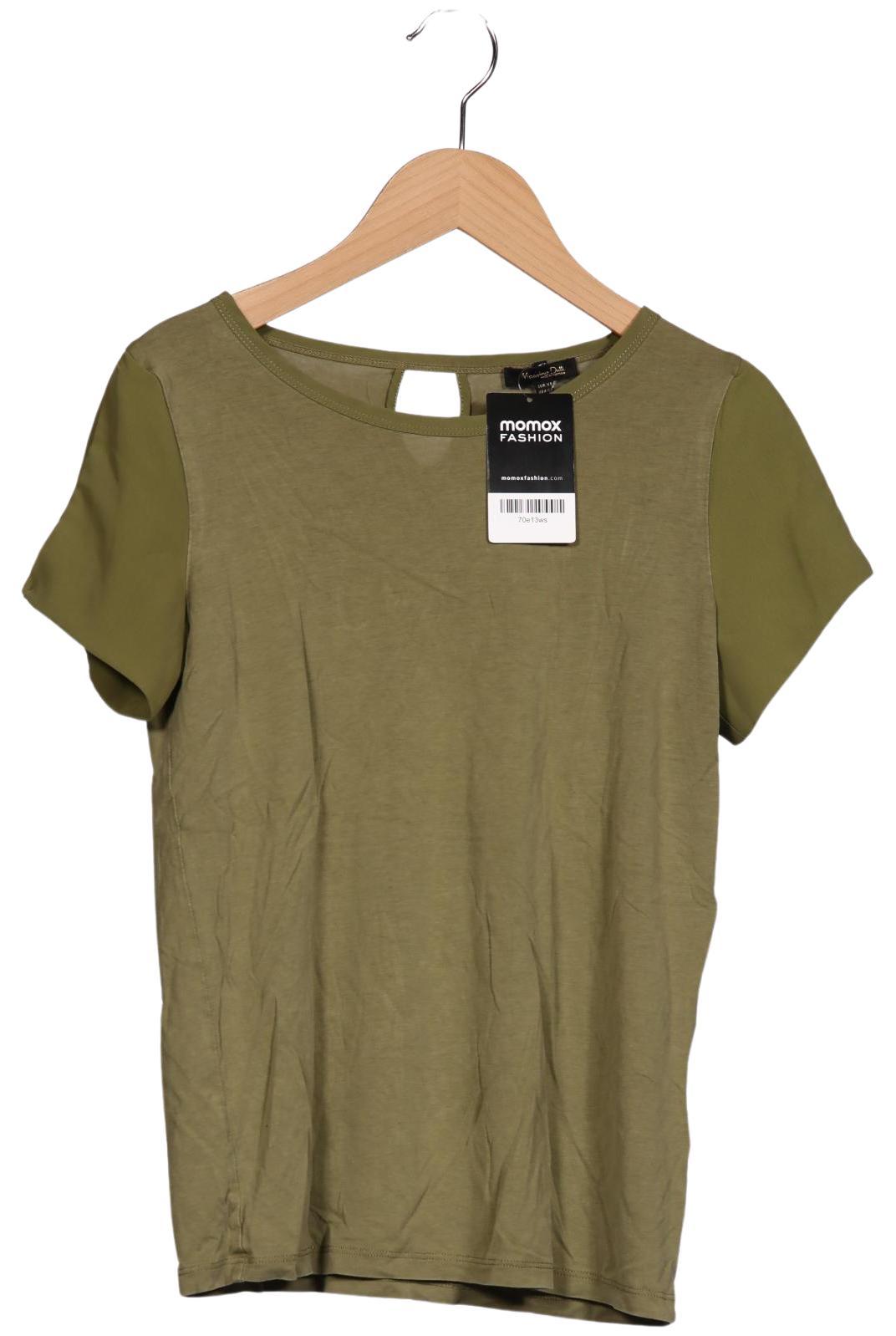 

Massimo Dutti Damen T-Shirt, grün, Gr. 34