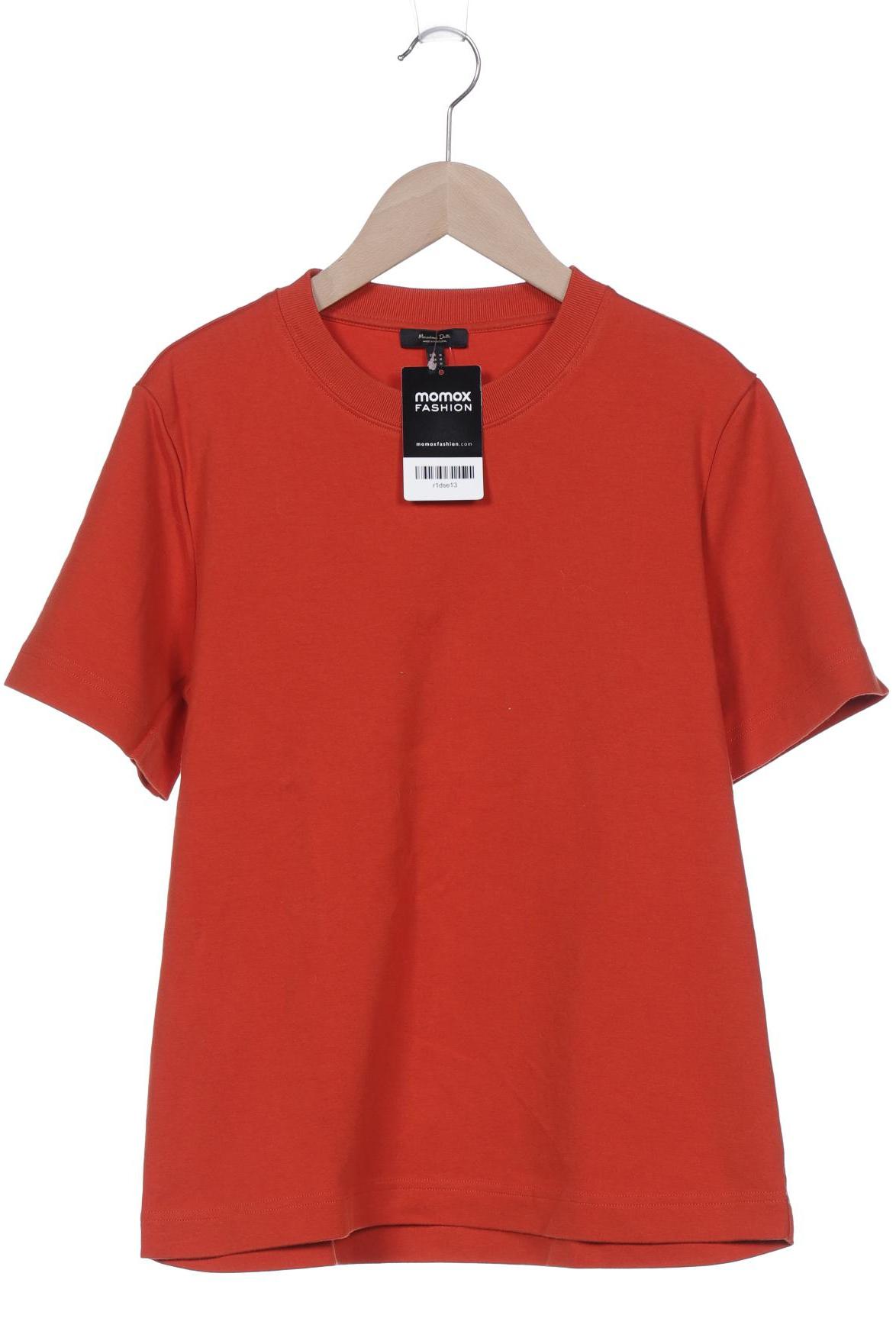 

Massimo Dutti Damen T-Shirt, orange, Gr. 38