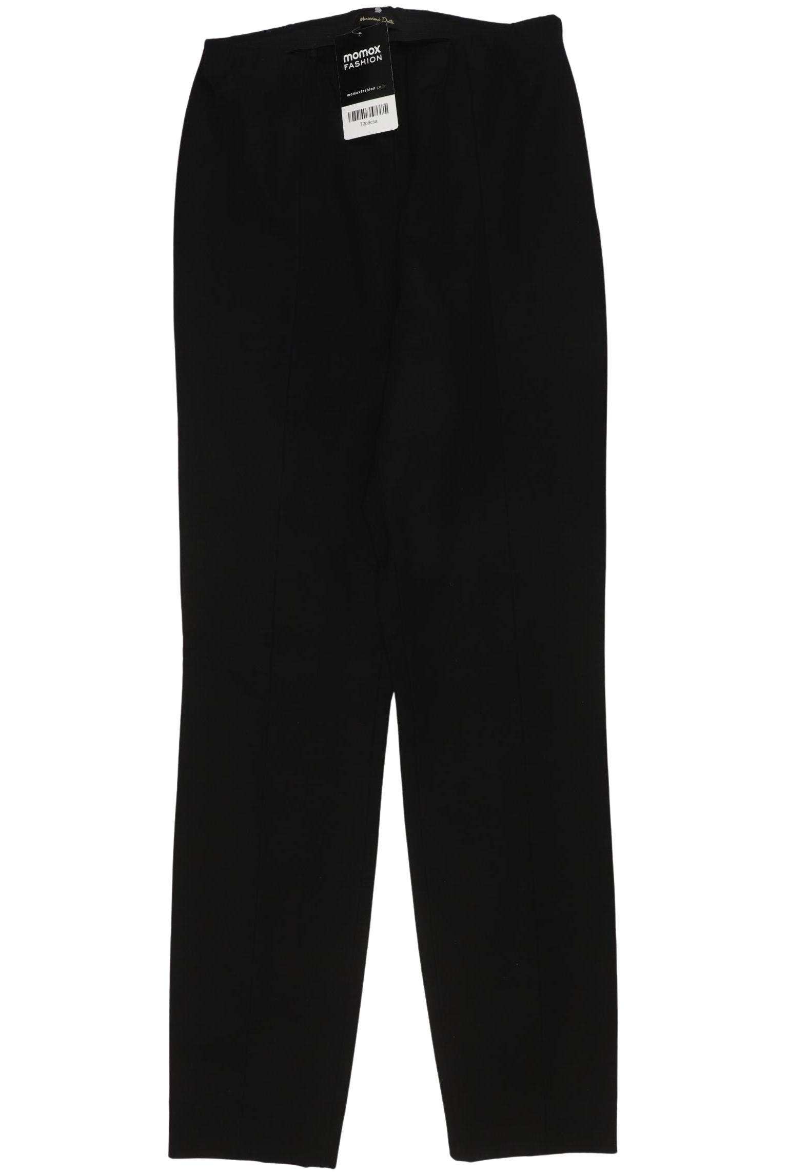 

Massimo Dutti Damen Stoffhose, schwarz, Gr. 36