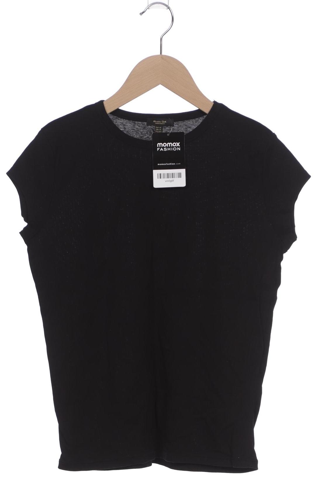 

Massimo Dutti Damen T-Shirt, schwarz, Gr. 34