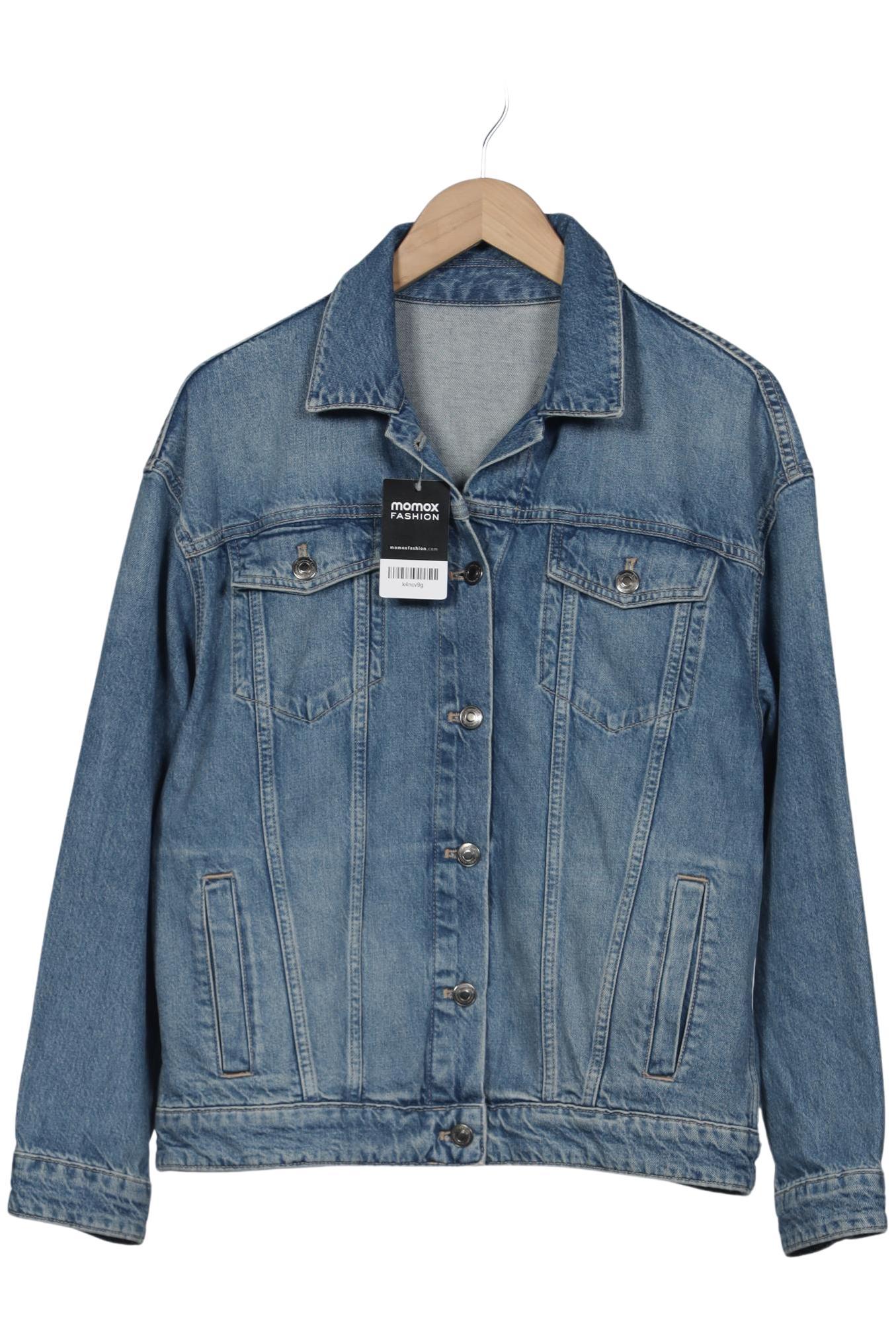 

Massimo Dutti Damen Jacke, blau, Gr. 36